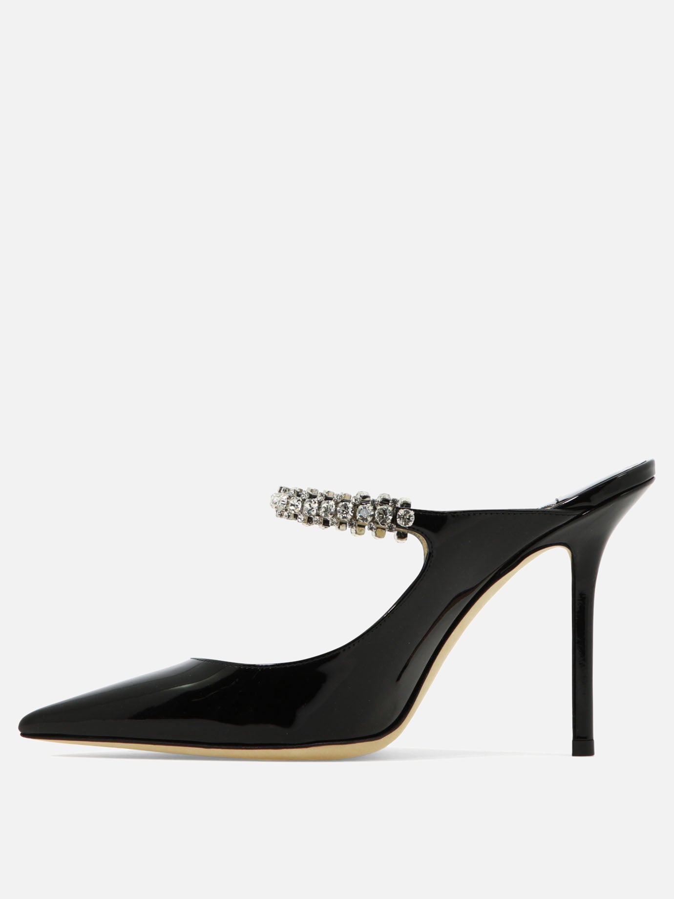 Jimmy Choo "Bing 100" sabot Black