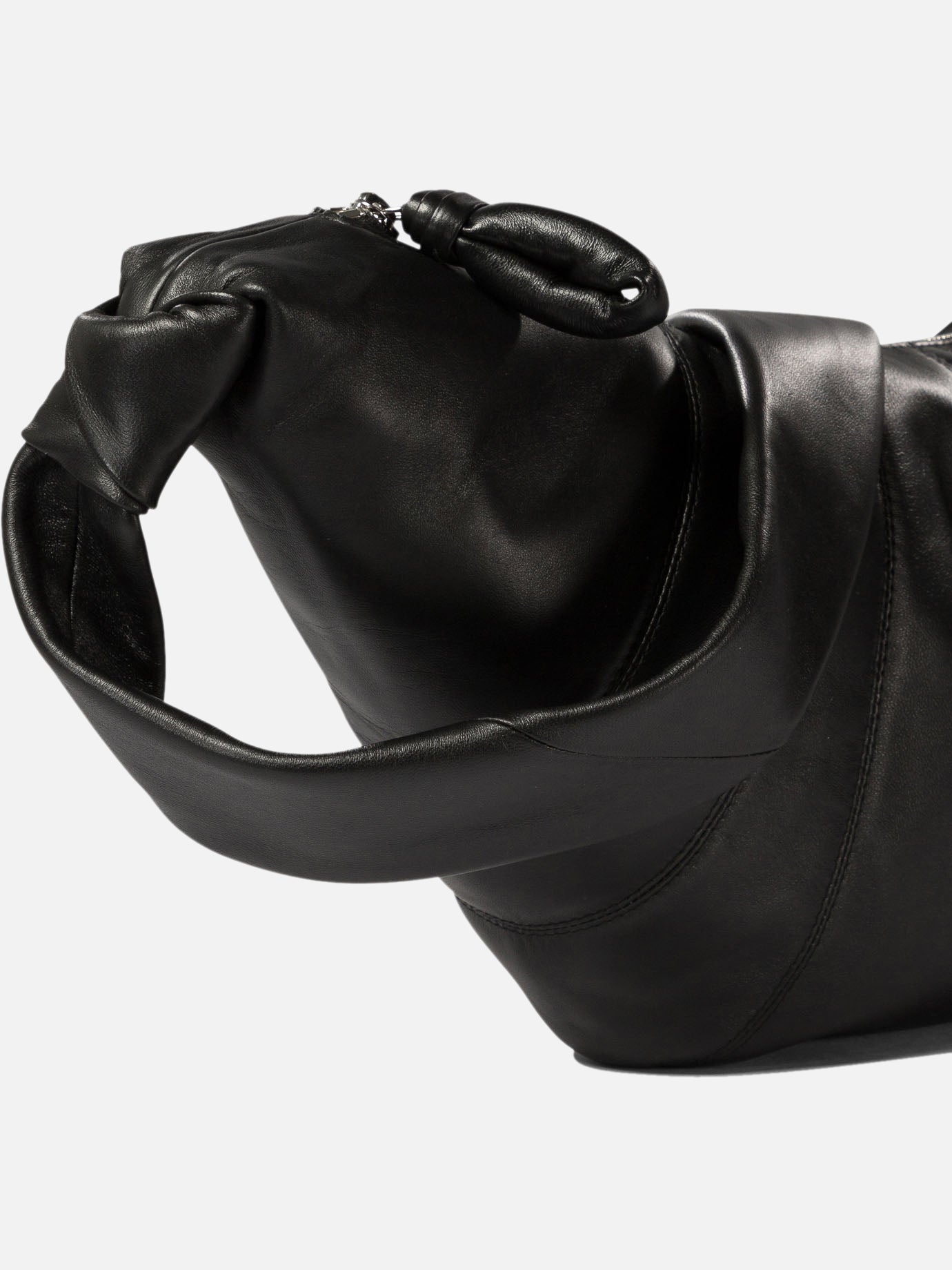 Lemaire "Medium Croissant" shoulder bag Black