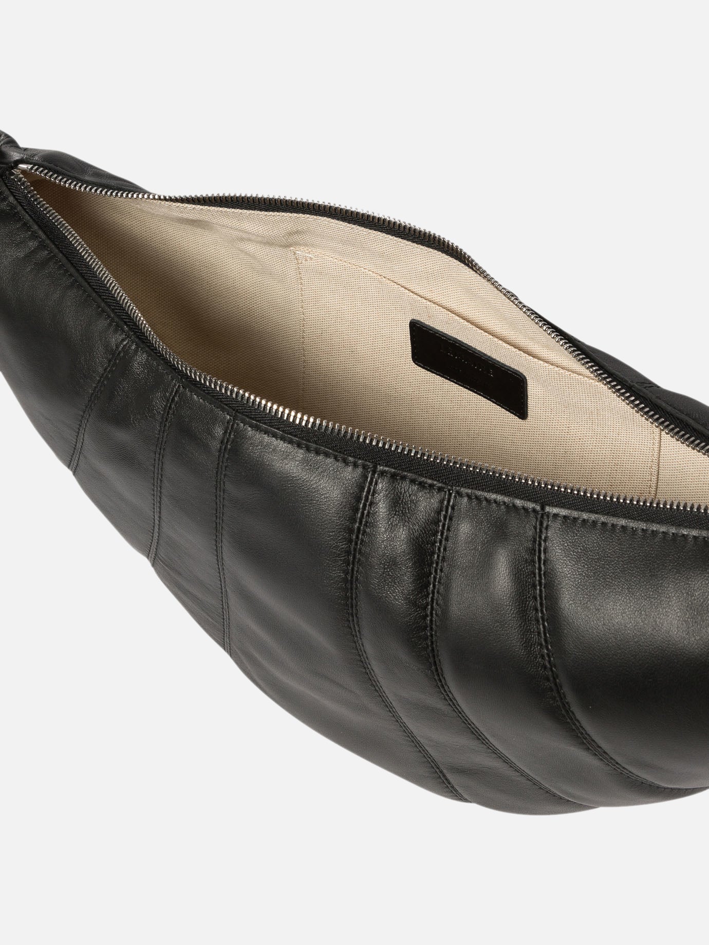 Lemaire "Medium Croissant" shoulder bag Black