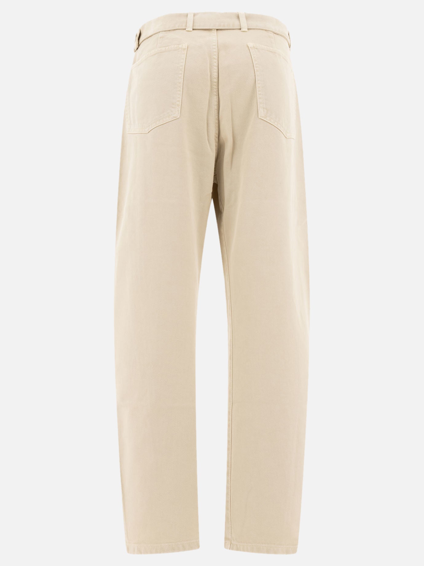 Lemaire "Twisted Belted" trousers Beige