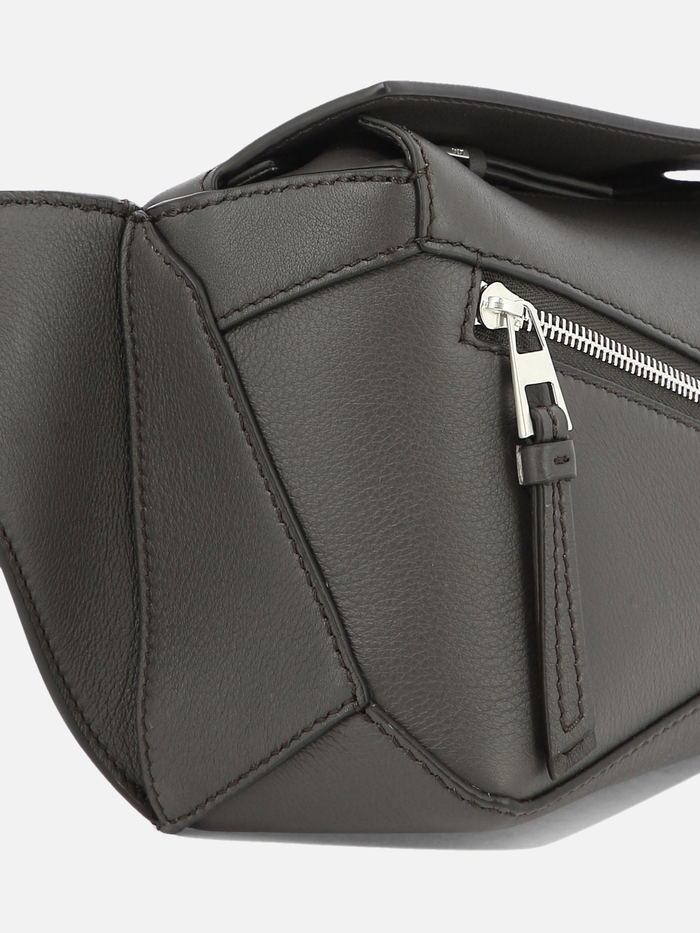 Bumbag 100% leather  Grigio - Loewe Uomo | PDP | VIETTI Online Store | thumbnail_5