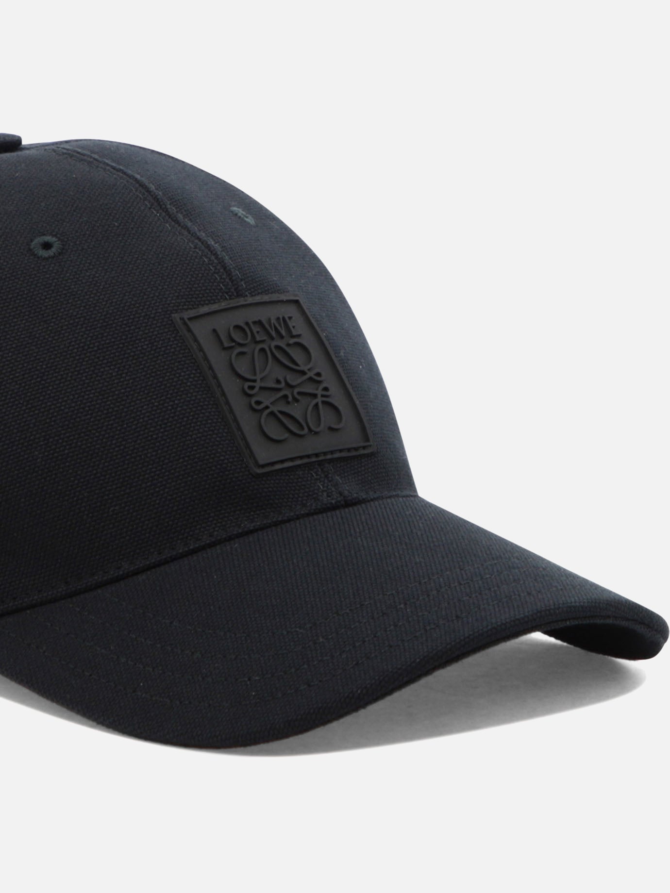Baseball caps 100% cotton  Black - Loewe Men | PDP | VIETTI Online Store | thumbnail_4