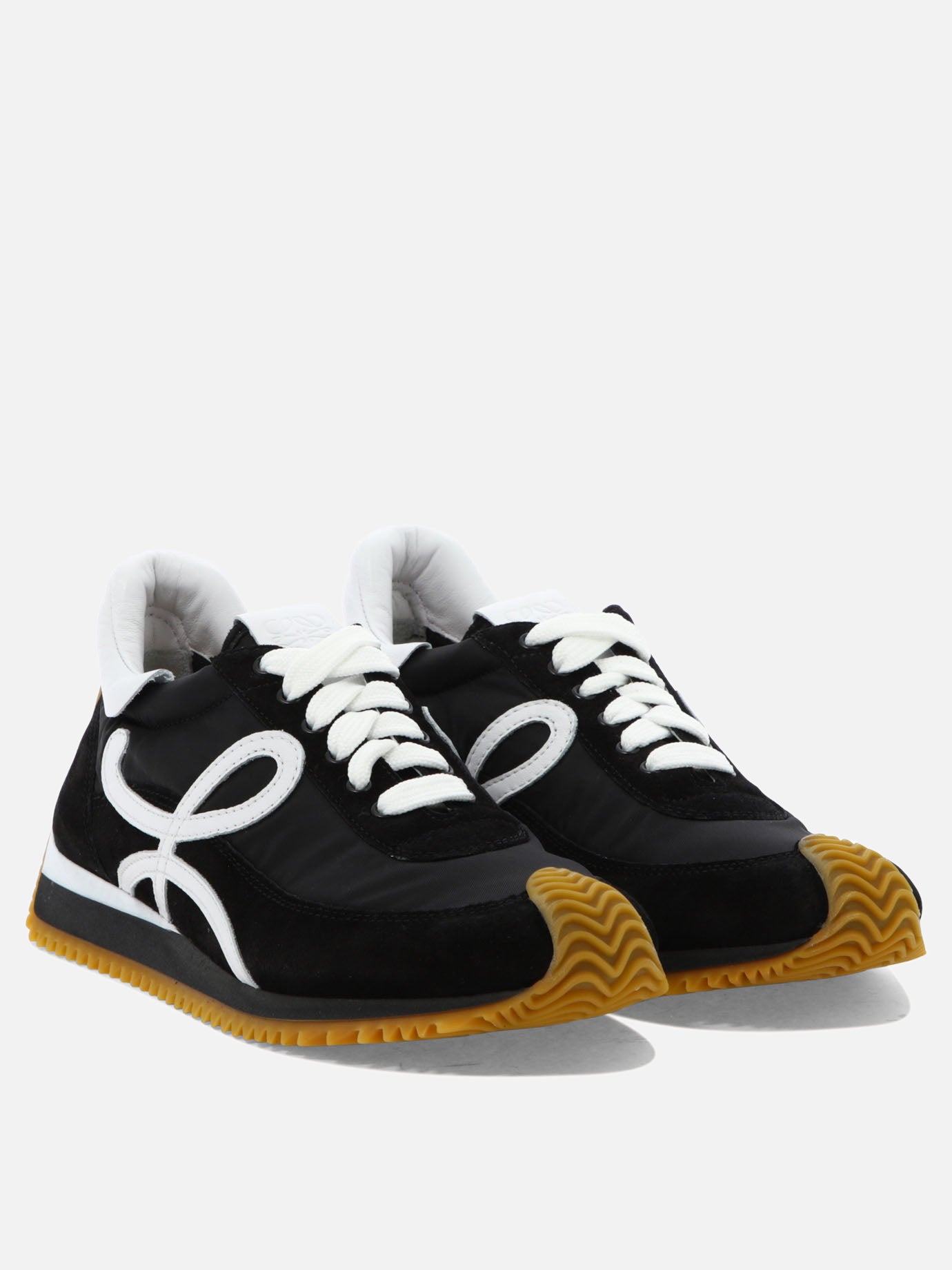 Sneaker "Flow Runner" in nylon e suede