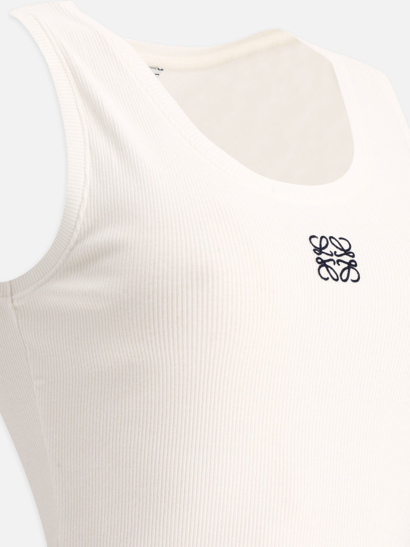 Tank tops Solid colour  White - Loewe Women | PDP | VIETTI Online Store | thumbnail_4