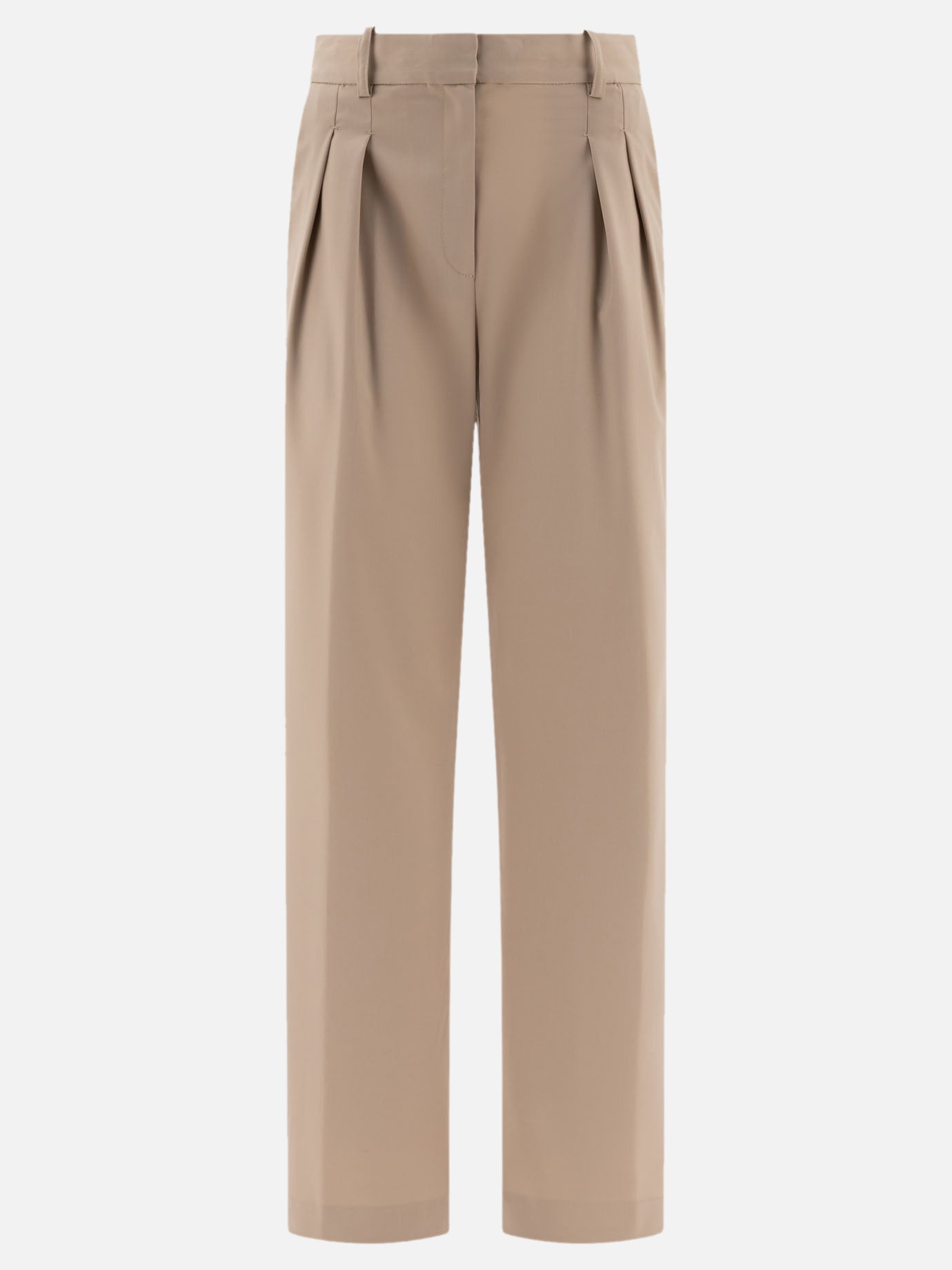 Loulou Studio "Sbiru" trousers Beige