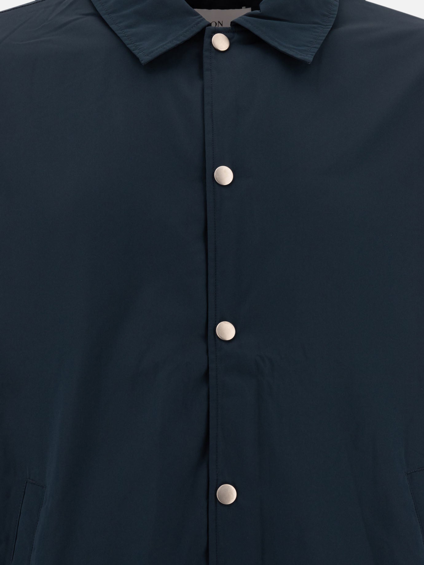 Giacche leggere & Trapuntate Solid colour  Blu - Maison Kitsuné Uomo | PDP | VIETTI Online Store | Zoom-Modal_3
