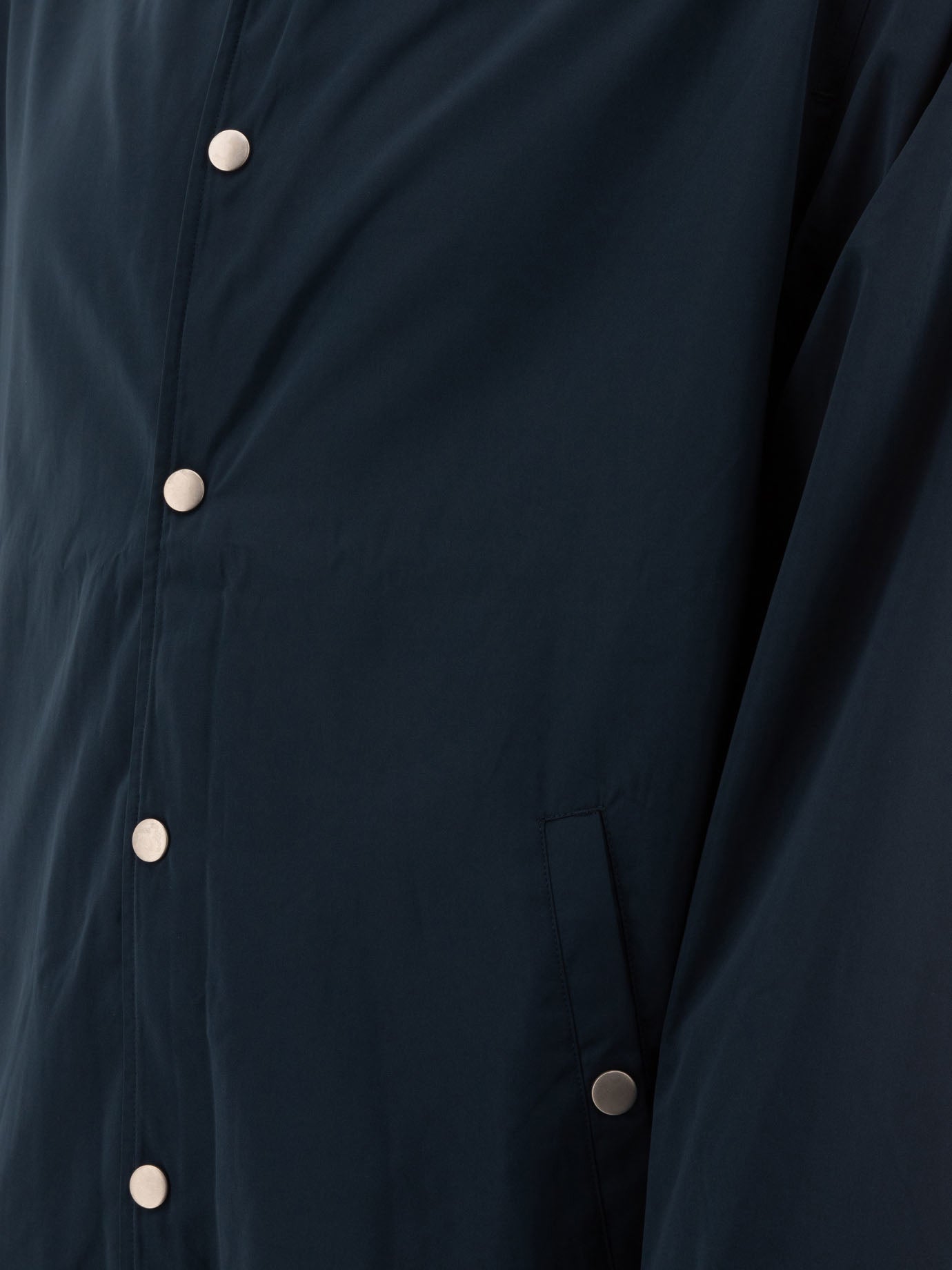 Giacche leggere & Trapuntate Solid colour  Blu - Maison Kitsuné Uomo | PDP | VIETTI Online Store | thumbnail_4