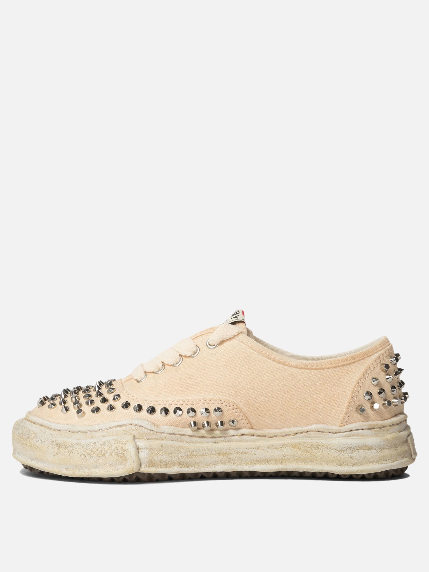 Maison Mihara Yasuhiro "Baker" studded sneakers Beige