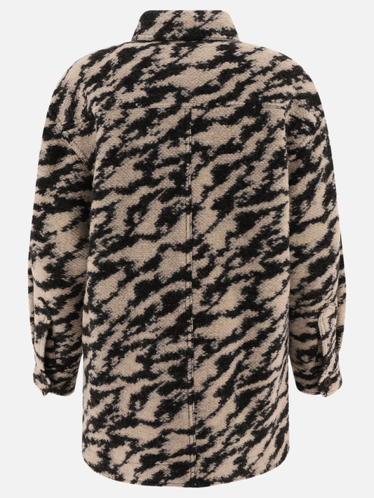 Giacche overshirt Print  Beige - Marant Étoile Donna | PLP | VIETTI Online Store | 2
