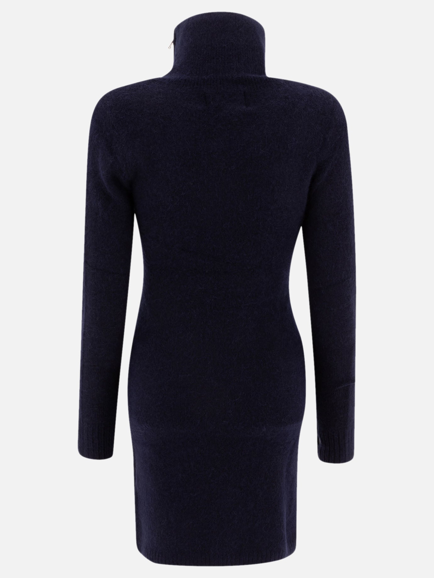 ISABEL MARANT｜DRESSES (OHARA (RO0588FA B3L04E 02DG)) Isabel Marant Ohara Dark Grey Baby Alpaca Blend Dress