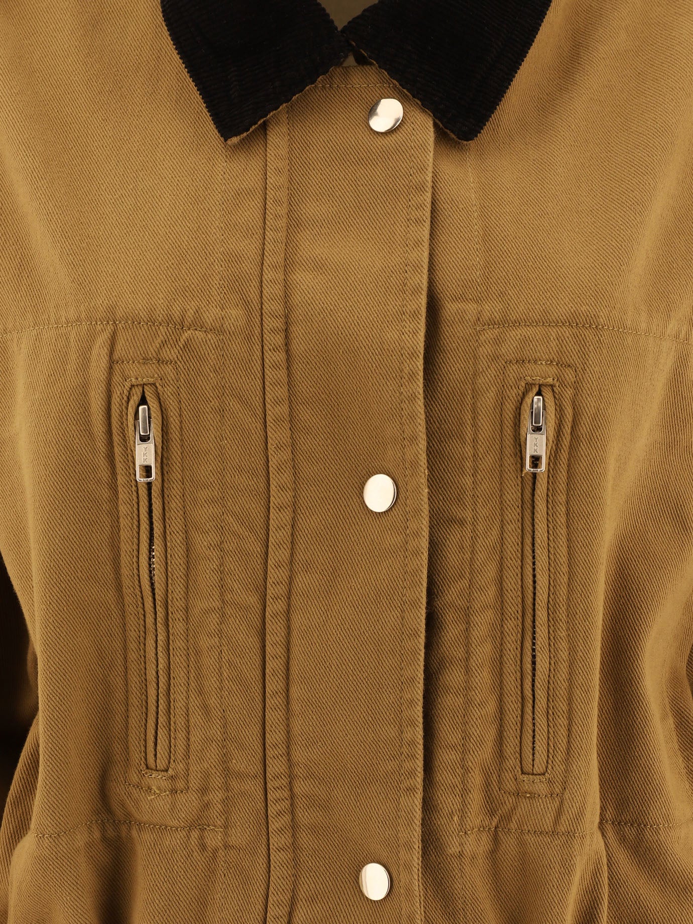 Giacche leggere & Trapuntate Solid colour  Verde - Marant Étoile Donna | PDP | VIETTI Online Store | Zoom-Modal_3
