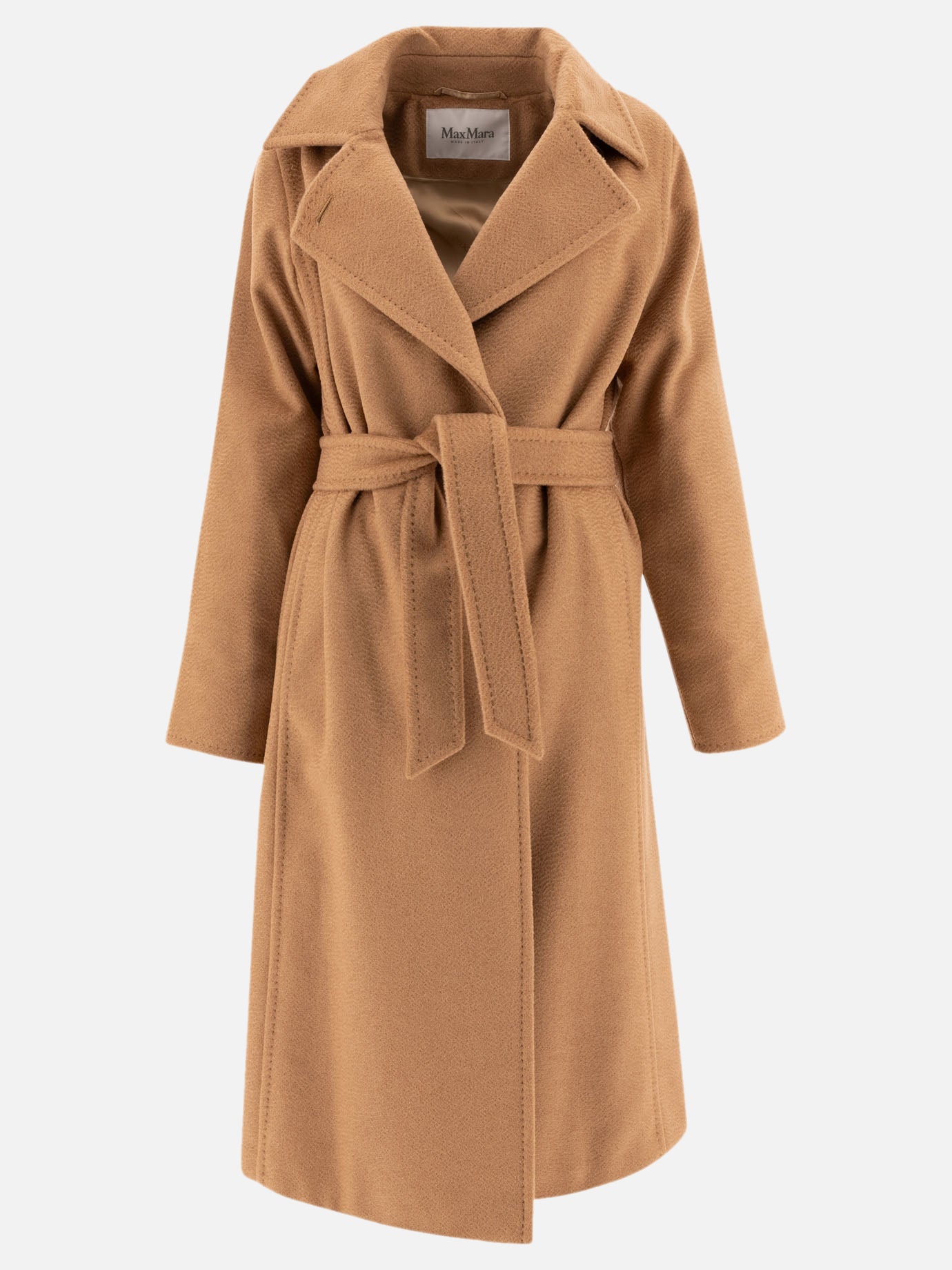 Cappotti lunghi Solid colour  Beige - Max Mara Donna | PDP | VIETTI Online Store | Zoom-Modal
