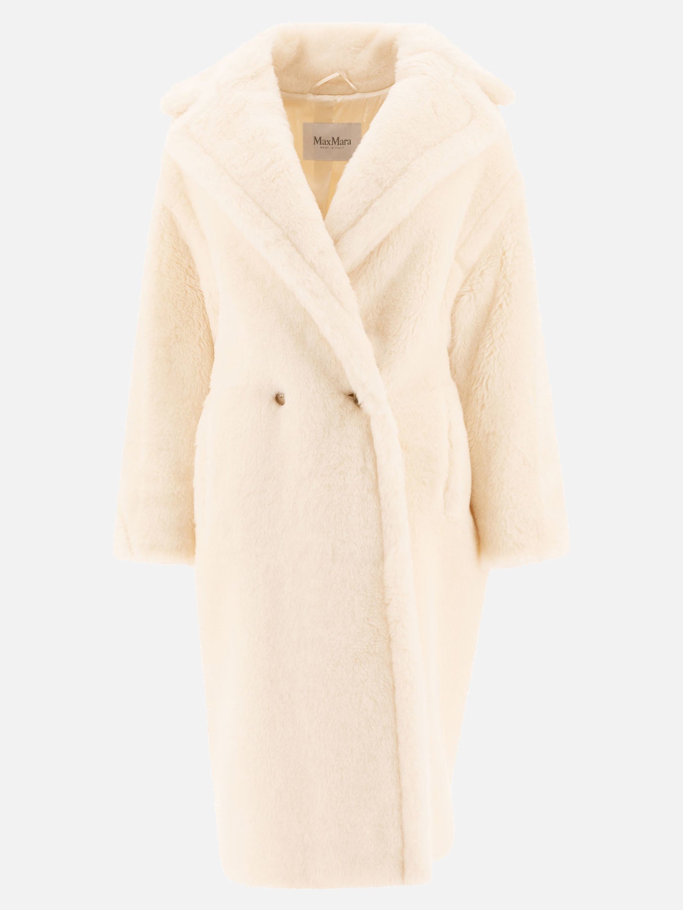 Cappotti lunghi Solid colour  Bianco - Max Mara Donna | PDP | VIETTI Online Store | Zoom-Modal

