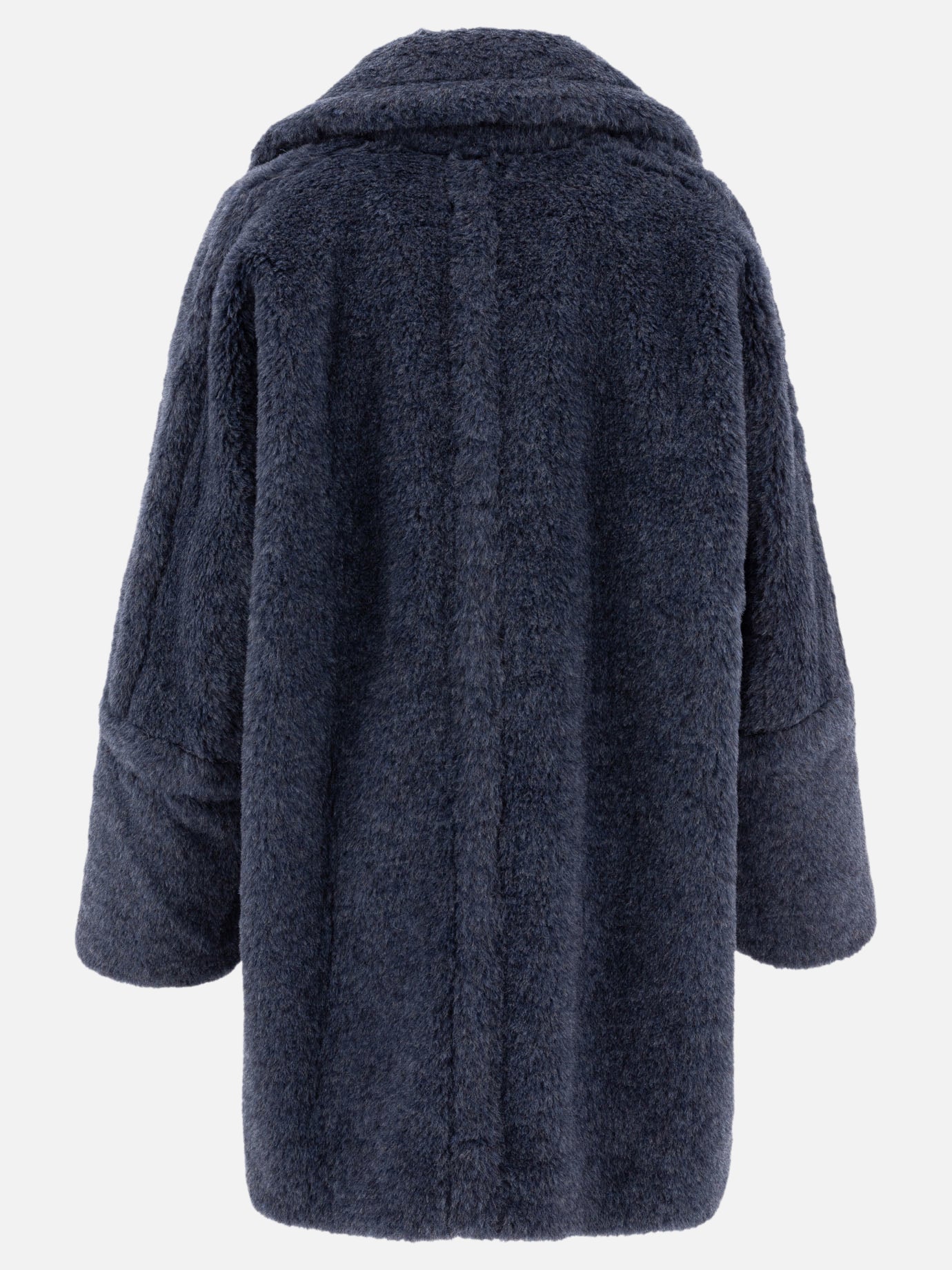 Alpaca and wool "Teddy Bear Icon" short coat