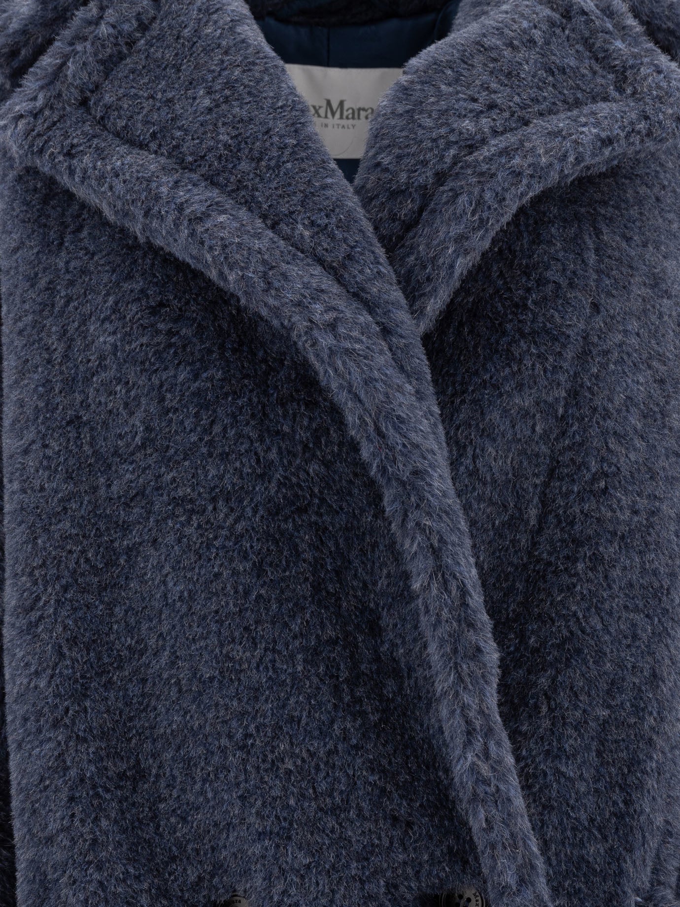 コート Cropped Teddy Bear Icon Coat in alpaca and wool Cropped Teddy Bear Icon Coat in alpaca and wool, white