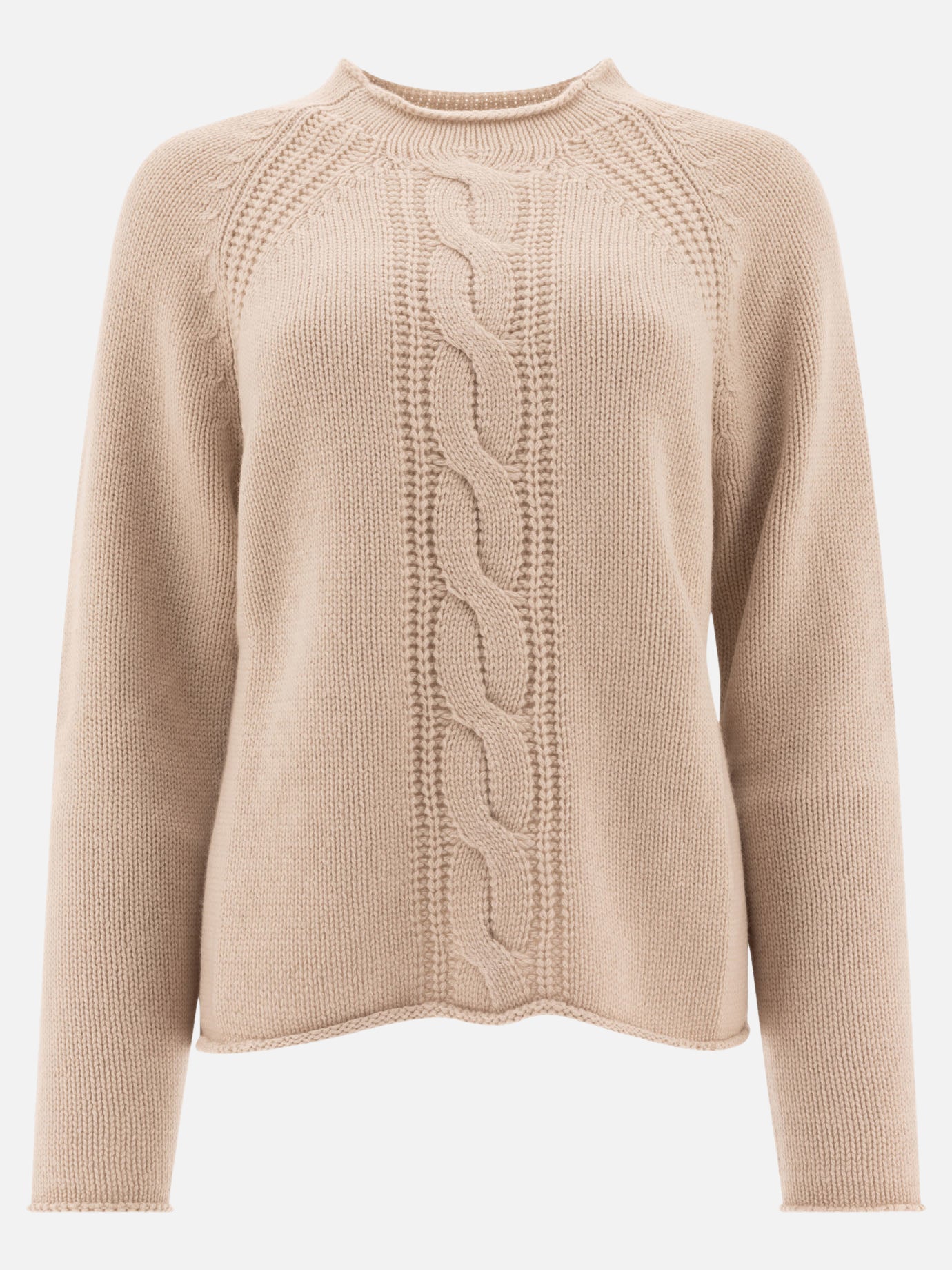 Max Mara "Pico" cashmere yarn sweater Beige