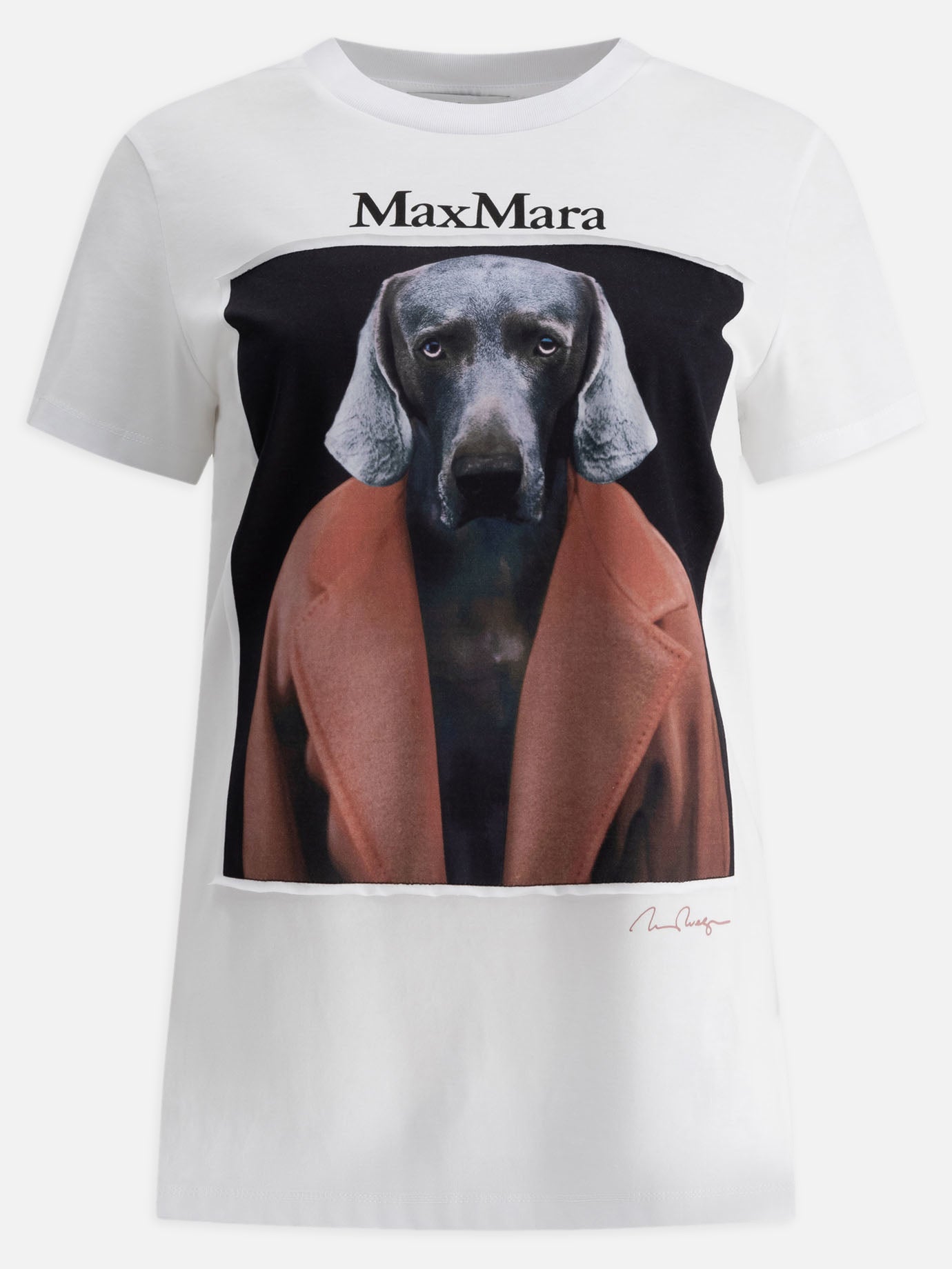 Vietti Max Mara T-shirt in jersey con stampa