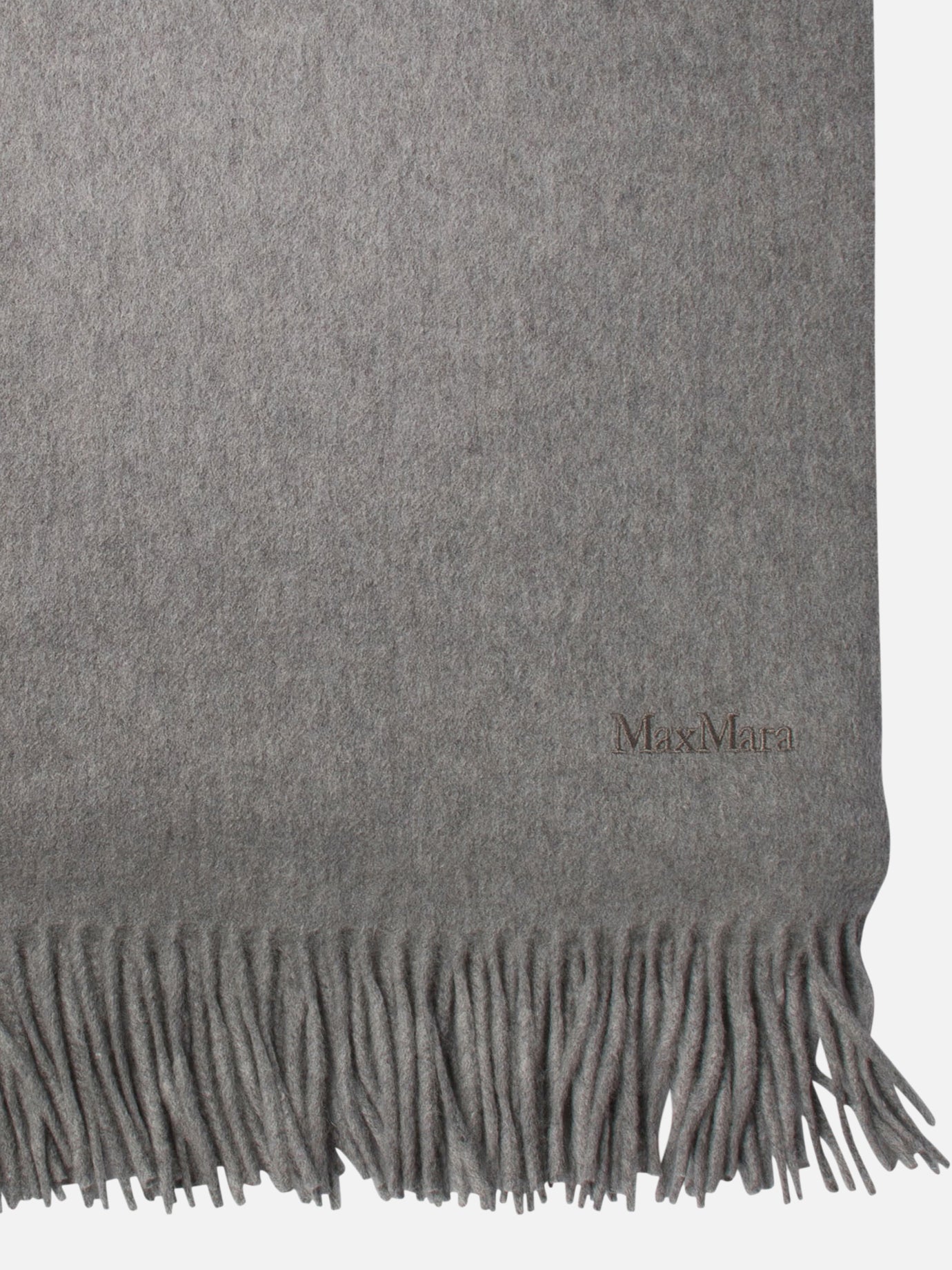 Stola in cashmere con ricamo