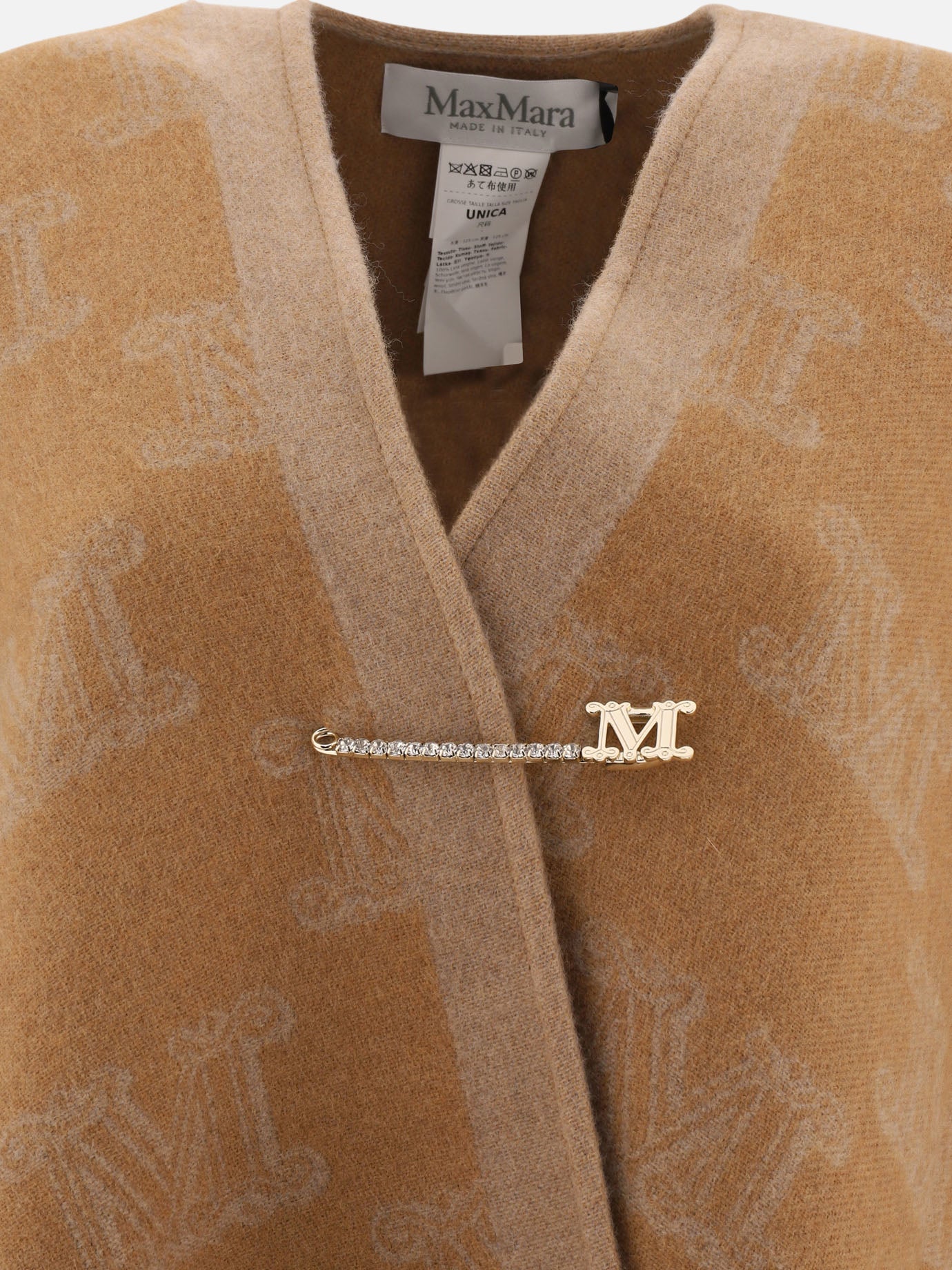 Mantelle Logo  Beige - Max Mara Donna | PDP | VIETTI Online Store | Zoom-Modal_3
