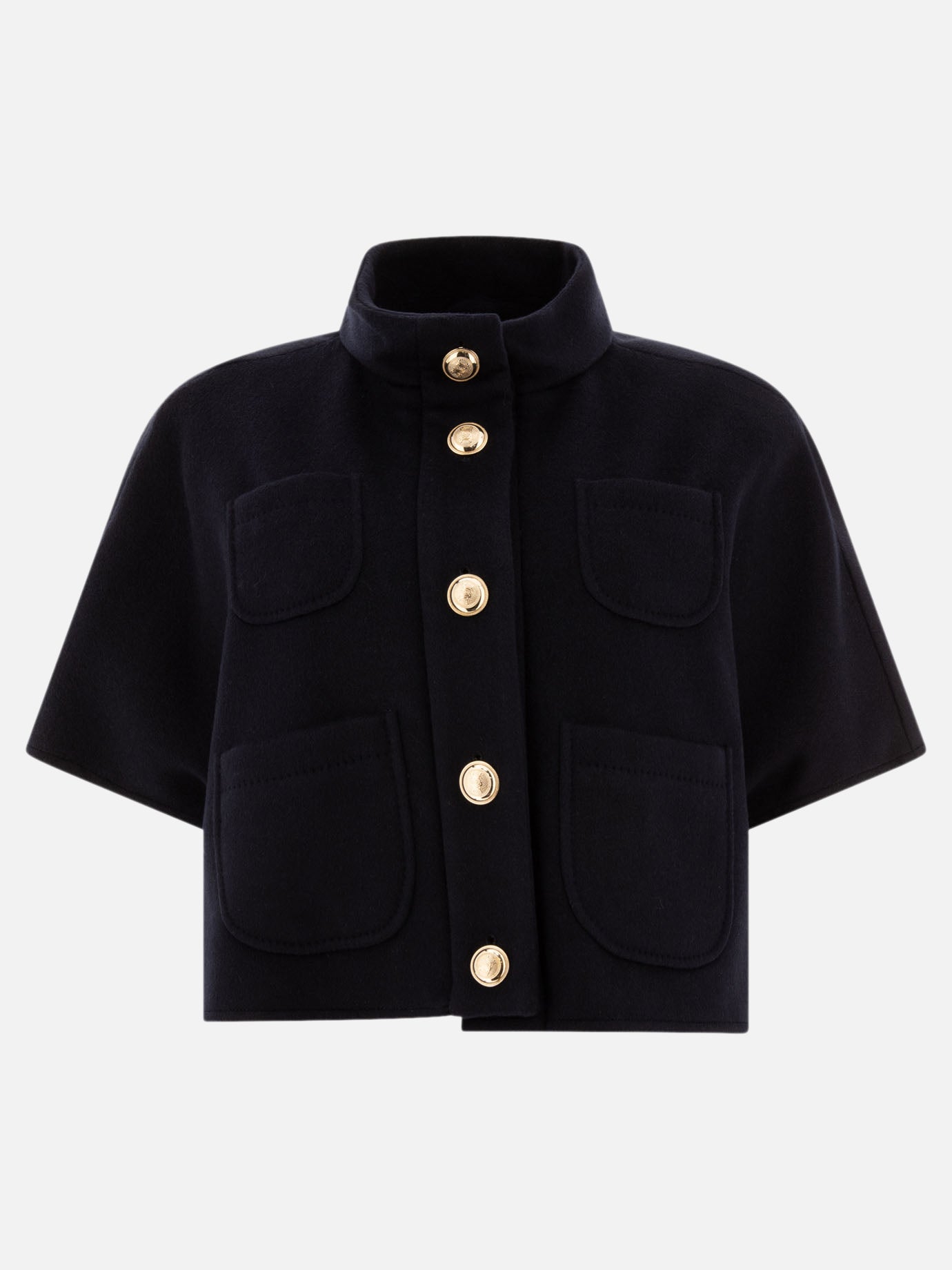 Mantelle Solid colour  Blu - Max Mara Donna | PDP | VIETTI Online Store | Zoom-Modal
