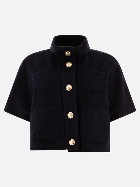 Mantelle Solid colour  Blu - Max Mara Donna | PLP | VIETTI Online Store 
