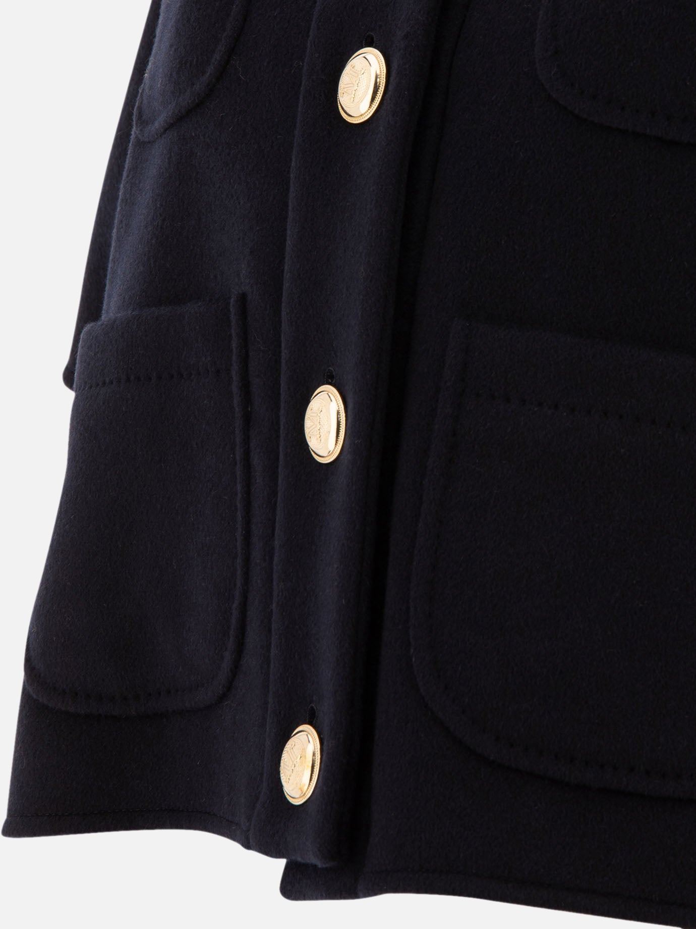 Mantelle Solid colour  Blu - Max Mara Donna | PDP | VIETTI Online Store | thumbnail_4