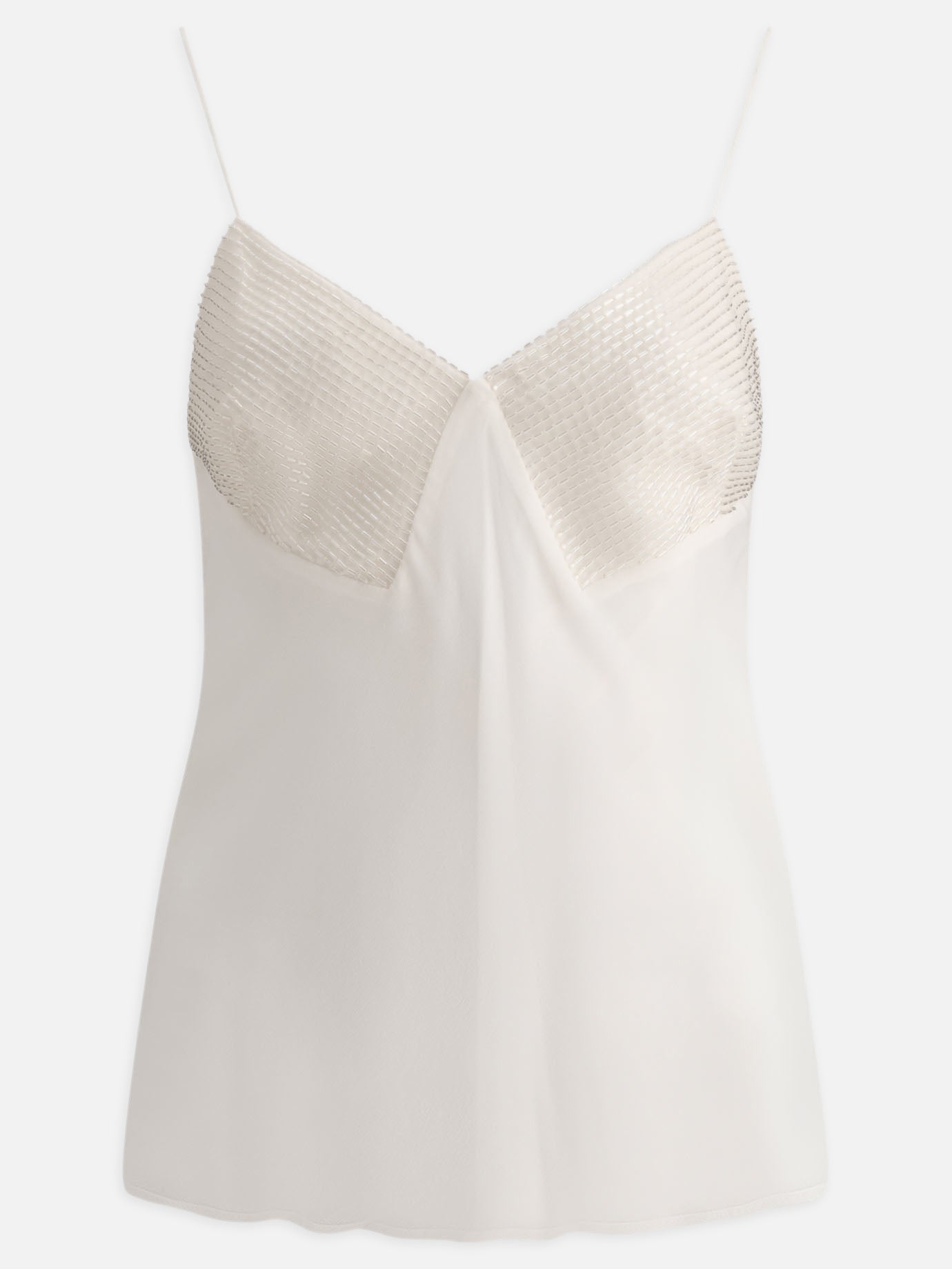 Vietti Max Mara Bridal Top in georgette di seta