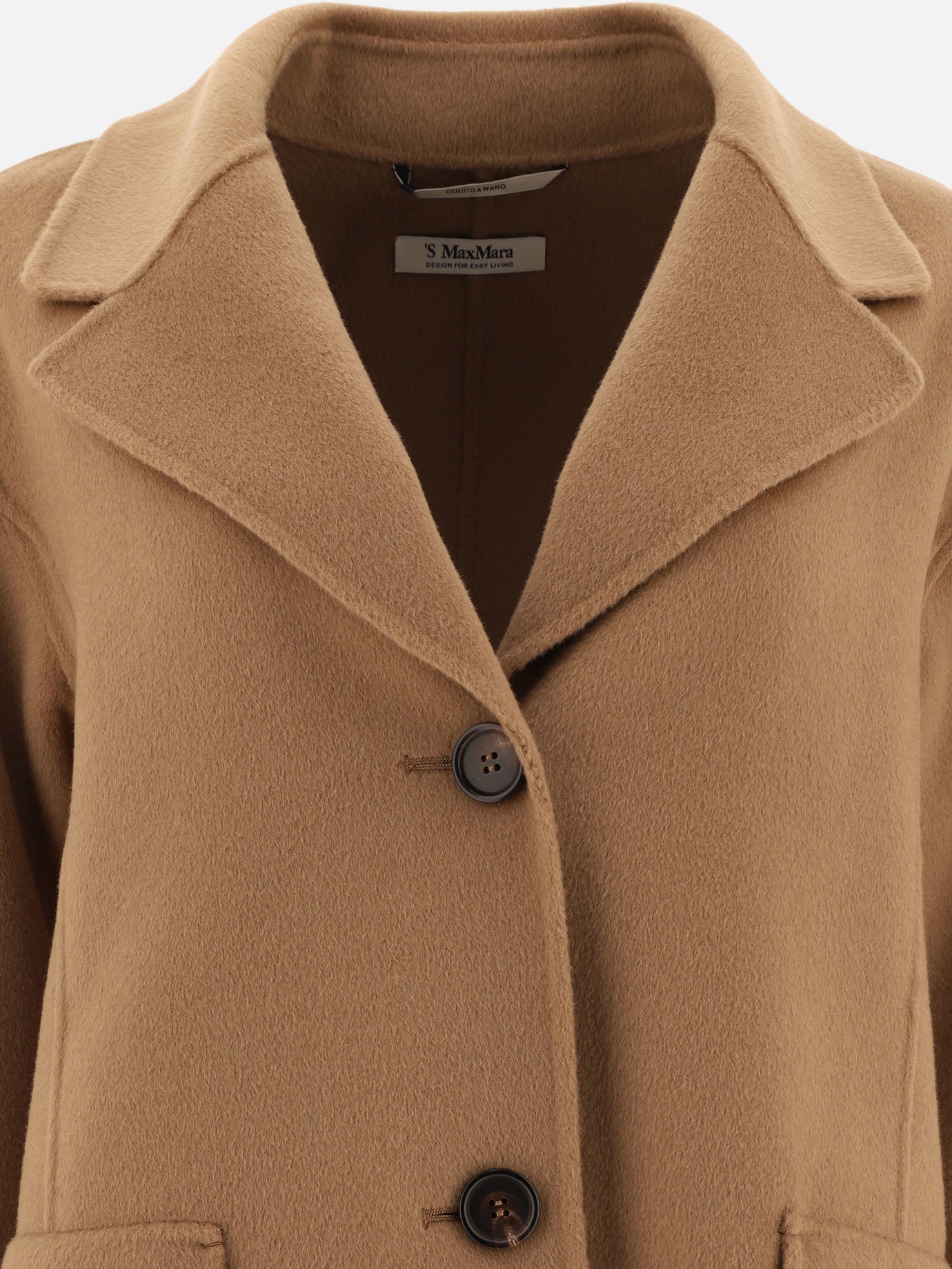 Cappotti lunghi Solid colour  Beige - Max Mara S Donna | PDP | VIETTI Online Store | Zoom-Modal_3
