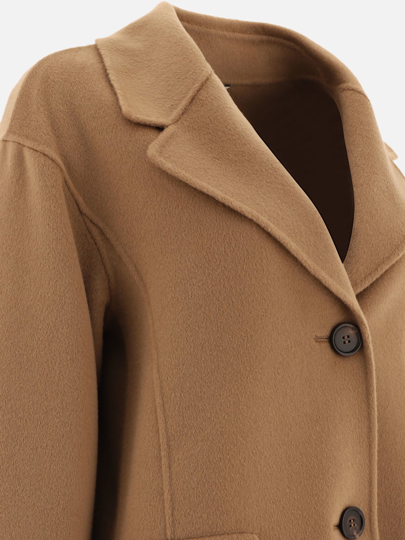 Cappotti lunghi Solid colour  Beige - Max Mara S Donna | PDP | VIETTI Online Store | thumbnail_4