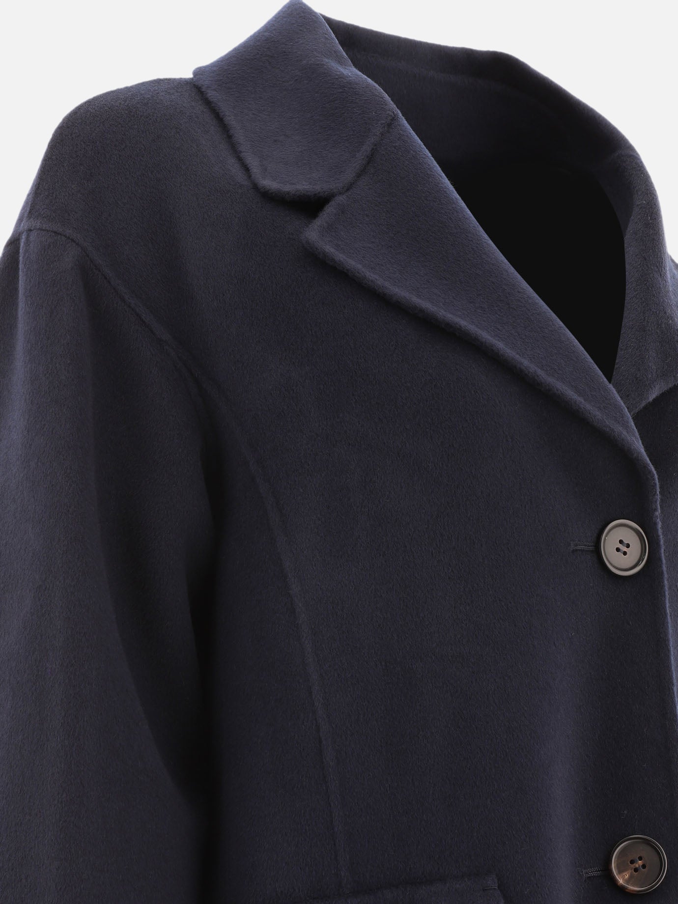 Cappotti lunghi Solid colour  Blu - Max Mara S Donna | PDP | VIETTI Online Store | Zoom-Modal_4
