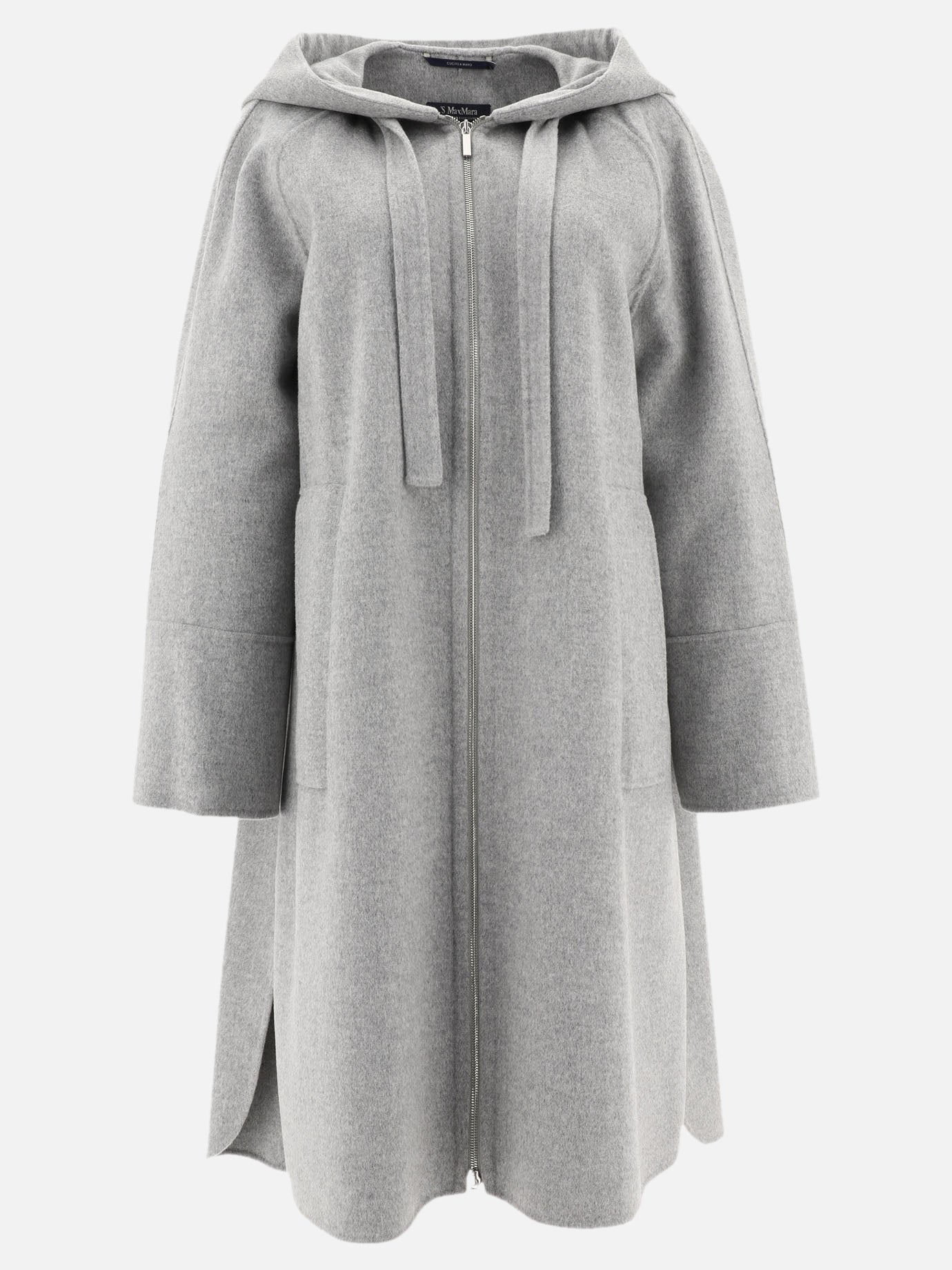 Cappotti lunghi Solid colour  Grigio - Max Mara S Donna | PDP | VIETTI Online Store | thumbnail