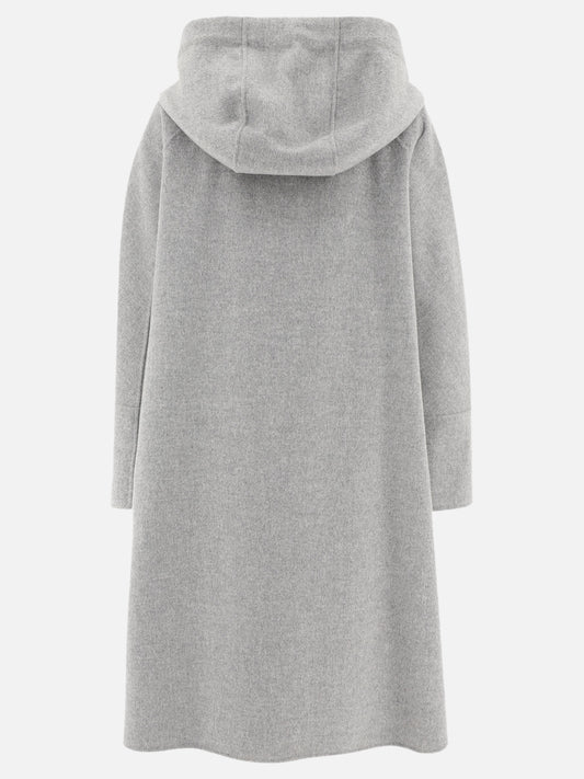 Cappotti lunghi Solid colour  Grigio - Max Mara S Donna | PLP | VIETTI Online Store | 2
