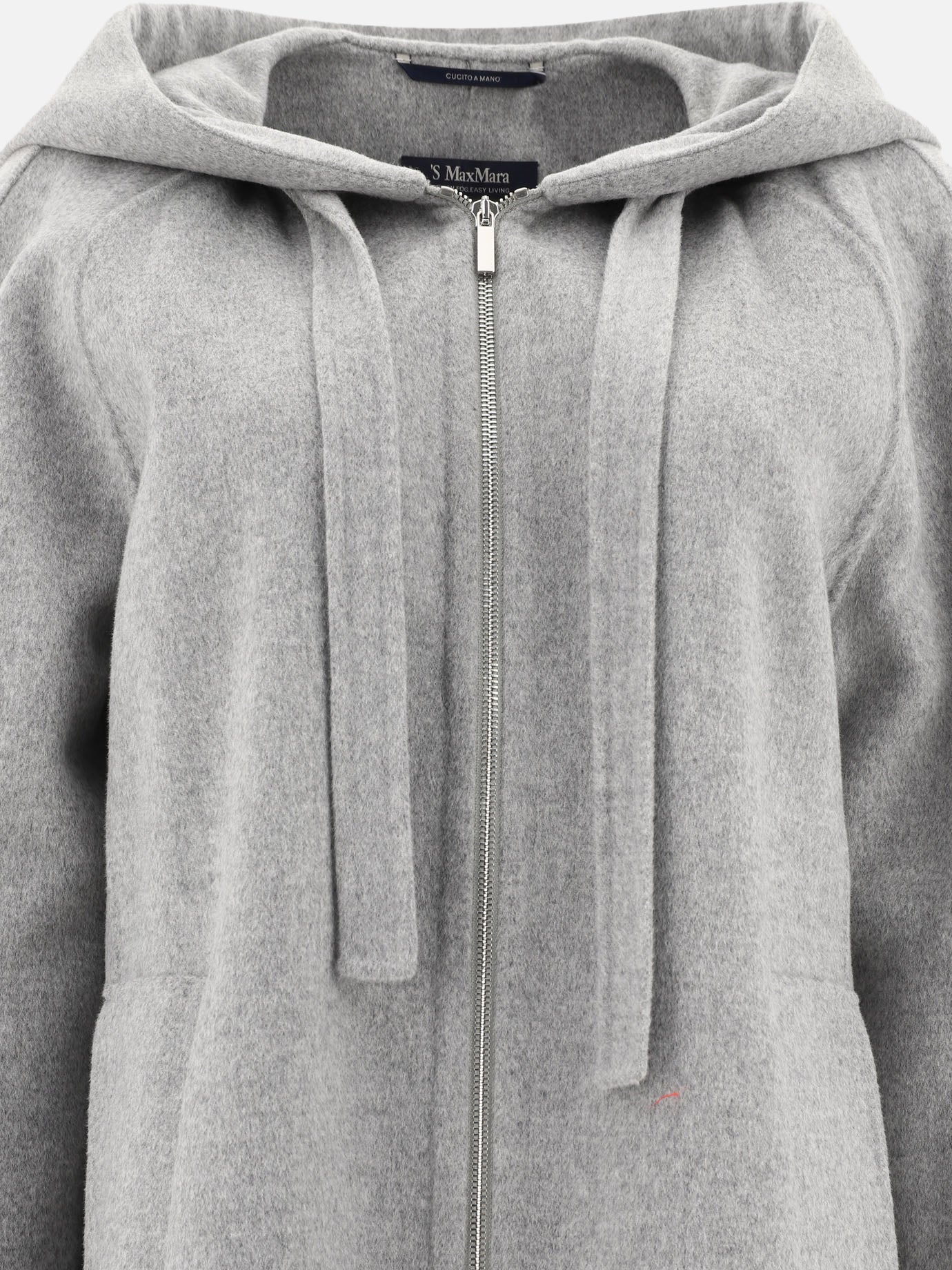 Cappotti lunghi Solid colour  Grigio - Max Mara S Donna | PDP | VIETTI Online Store | Zoom-Modal_3
