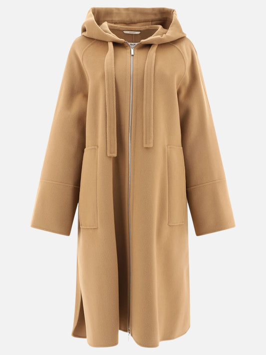 Cappotti lunghi Solid colour  Beige - Max Mara S Donna | PLP | VIETTI Online Store 
