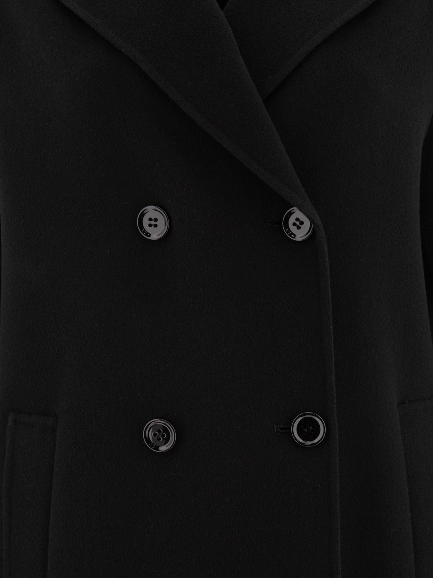 Cappotti lunghi Solid colour  Nero - Max Mara S Donna | PDP | VIETTI Online Store | Zoom-Modal_3
