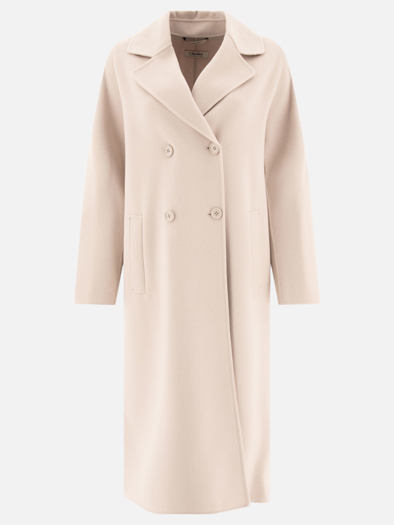 Cappotti lunghi Solid colour  Bianco - Max Mara S Donna | PDP | VIETTI Online Store | thumbnail