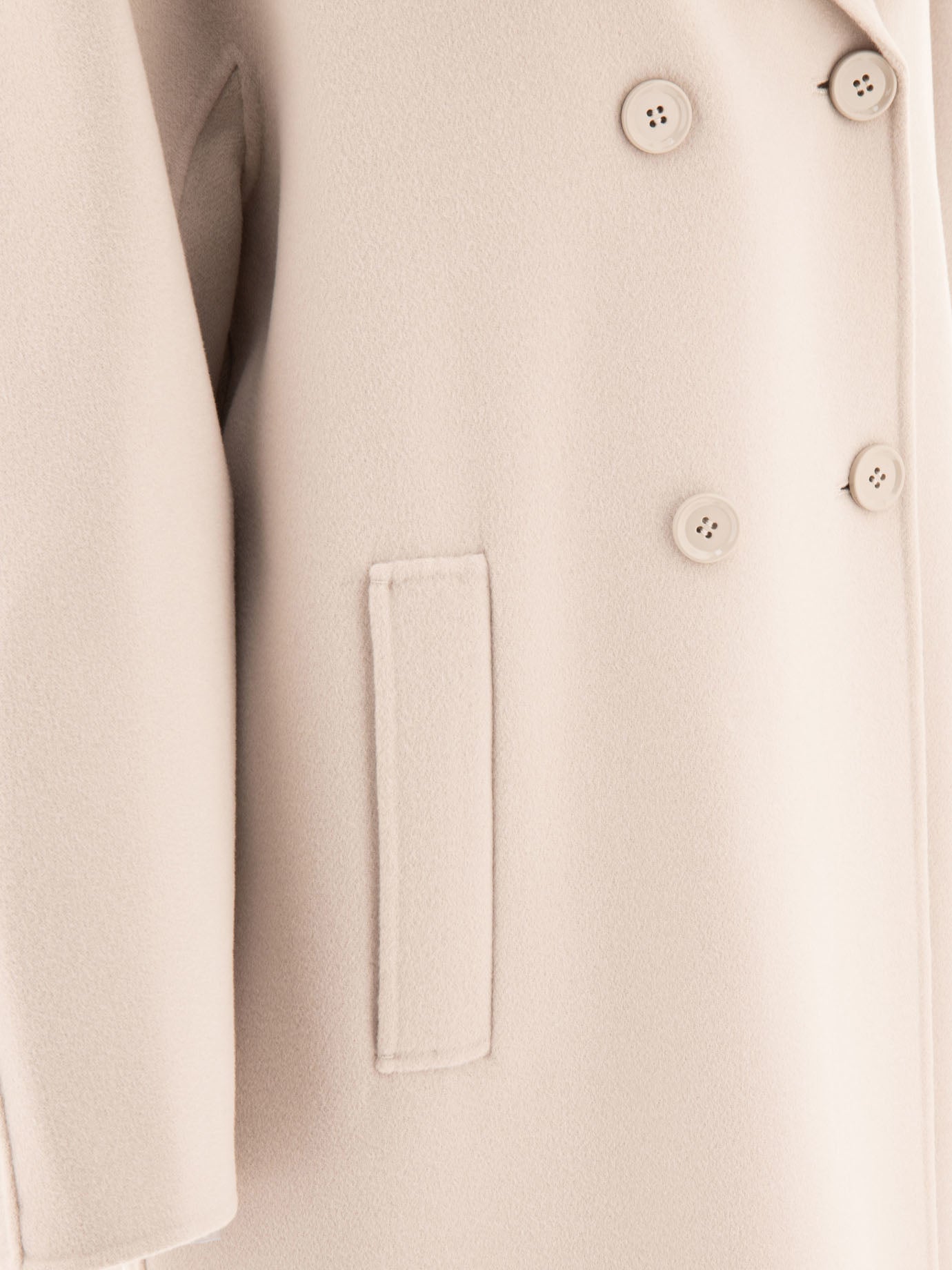 Cappotti lunghi Solid colour  Bianco - Max Mara S Donna | PDP | VIETTI Online Store | thumbnail_4