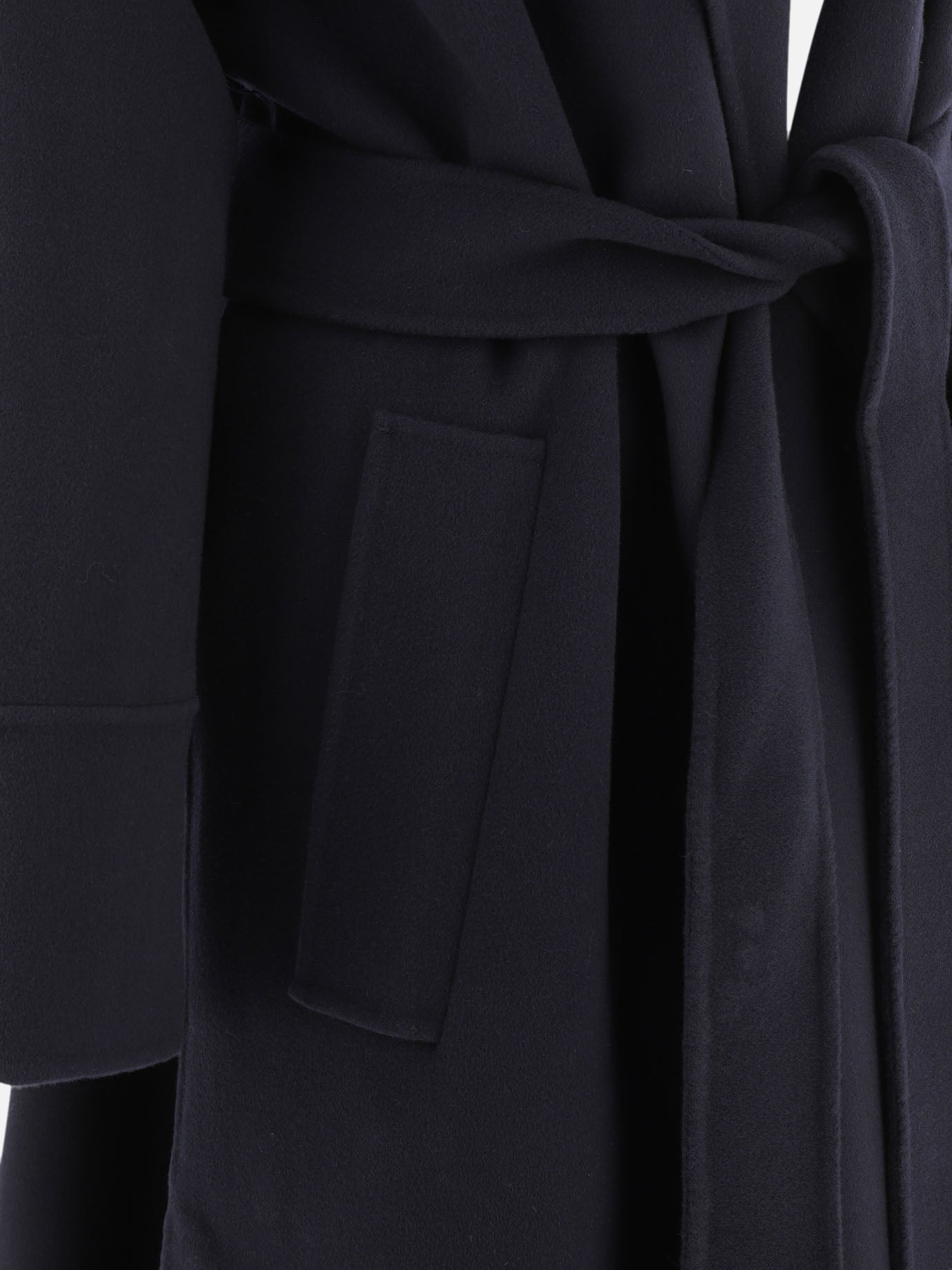 Cappotti lunghi Solid colour  Blu - Max Mara S Donna | PDP | VIETTI Online Store | Zoom-Modal_4
