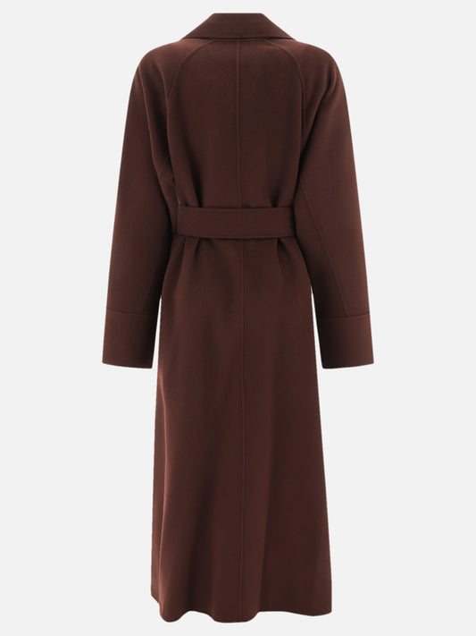 Cappotti lunghi Solid colour  Bordeaux - Max Mara S Donna | PLP | VIETTI Online Store | 2
