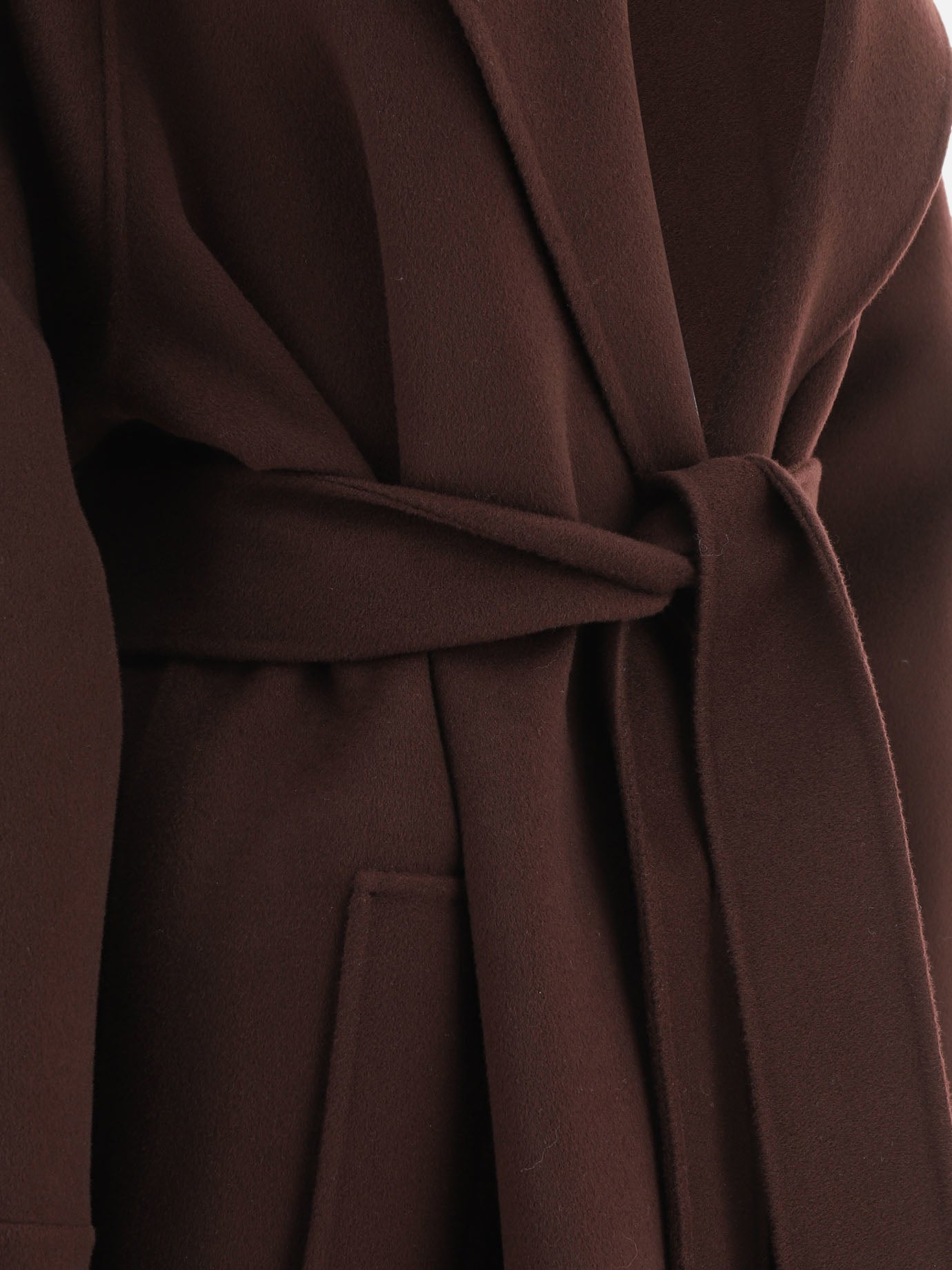 Cappotti lunghi Solid colour  Bordeaux - Max Mara S Donna | PDP | VIETTI Online Store | thumbnail_4
