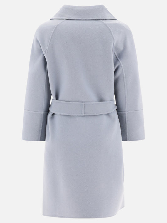 Cappotti lunghi Solid colour  Azzurro - Max Mara S Donna | PLP | VIETTI Online Store | 2

