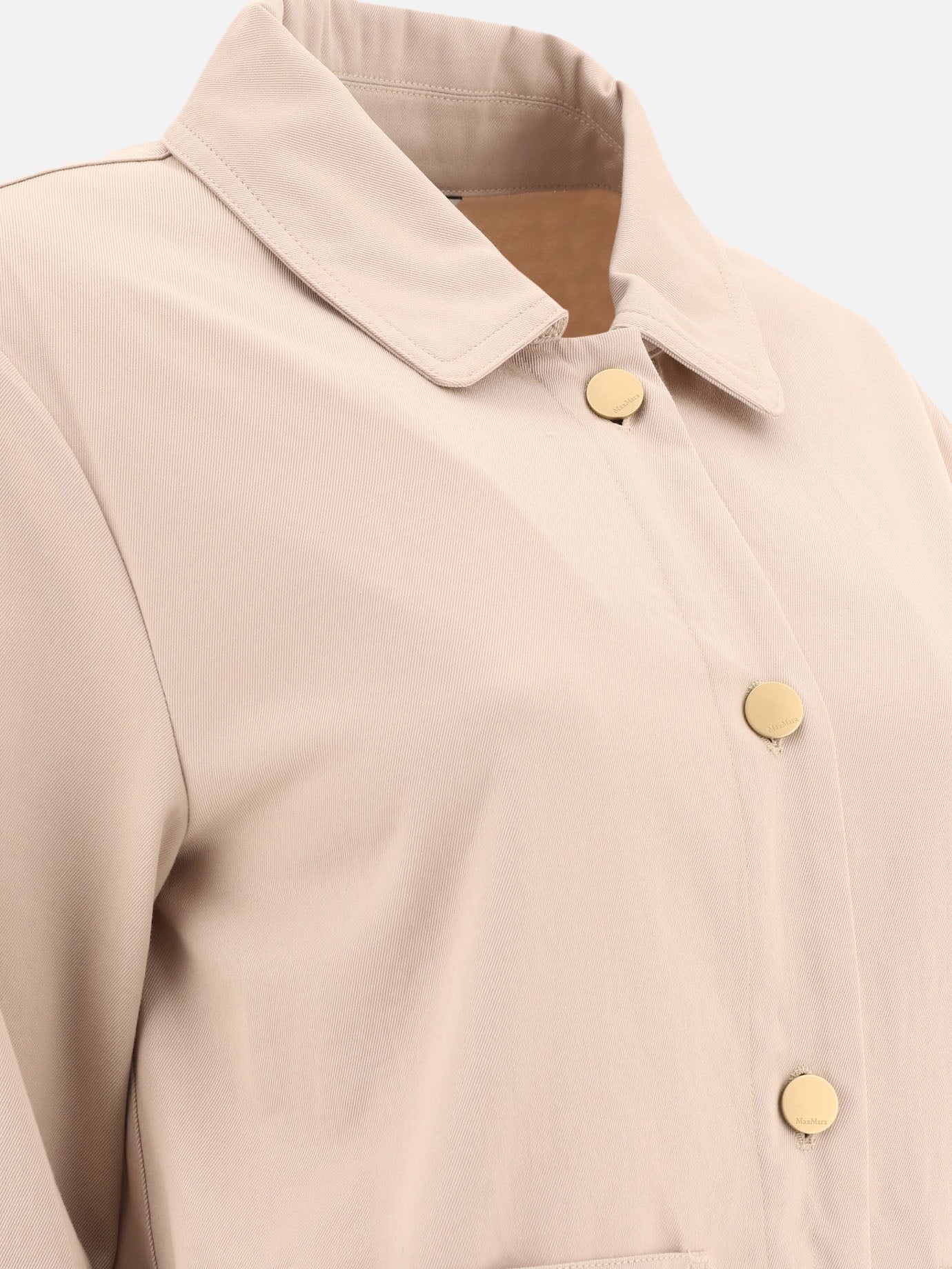 Giacche leggere & Trapuntate Solid colour  Beige - Max Mara S Donna | PDP | VIETTI Online Store | thumbnail_4