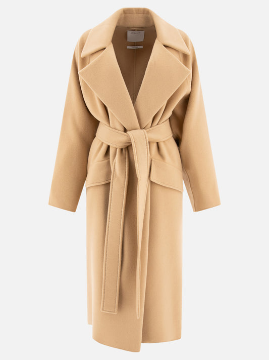 Cappotti lunghi Solid colour  Beige - Max Mara Sportmax Donna | PLP | VIETTI Online Store 
