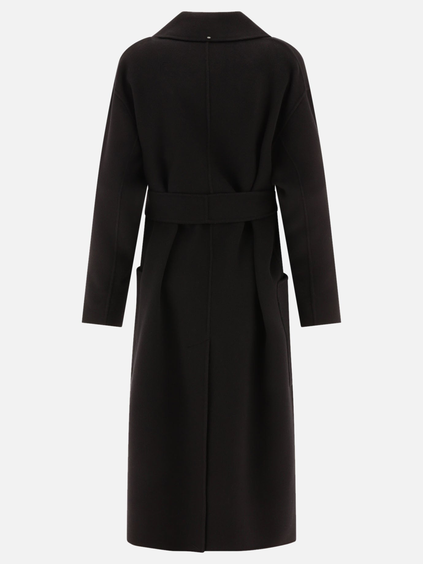 Cappotti lunghi Solid colour  Nero - Max Mara Sportmax Donna | PDP | VIETTI Online Store | Zoom-Modal_2
