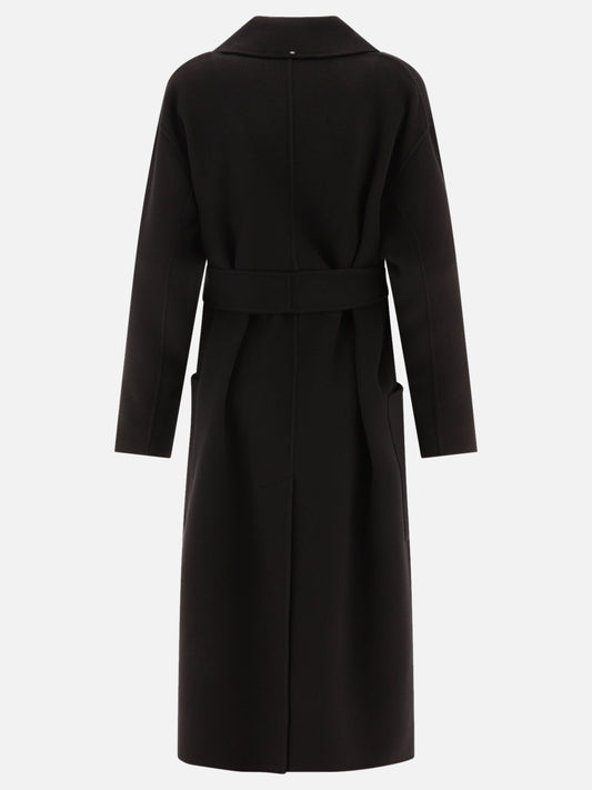 Cappotti lunghi Solid colour  Nero - Max Mara Sportmax Donna | PLP | VIETTI Online Store | 2
