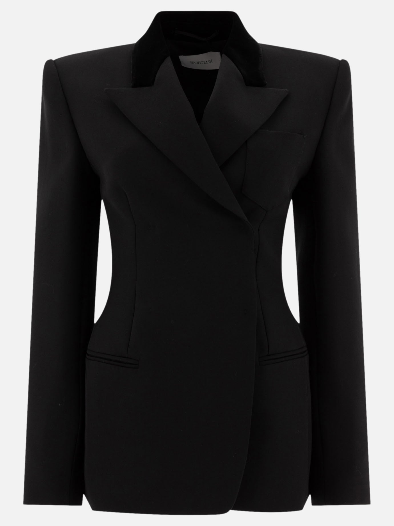 Vietti Max Mara Sportmax Blazer sartoriale in lana tecnica