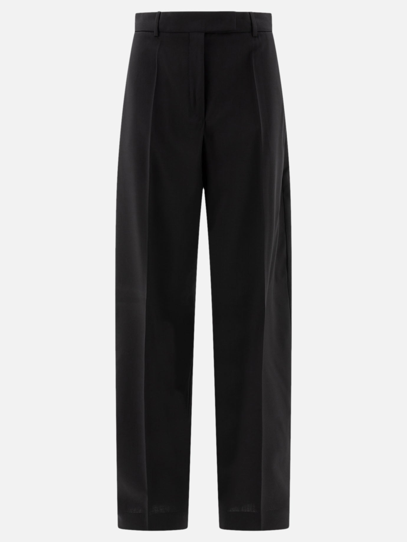 Vietti Max Mara Sportmax Pantaloni oversize in lana stretch