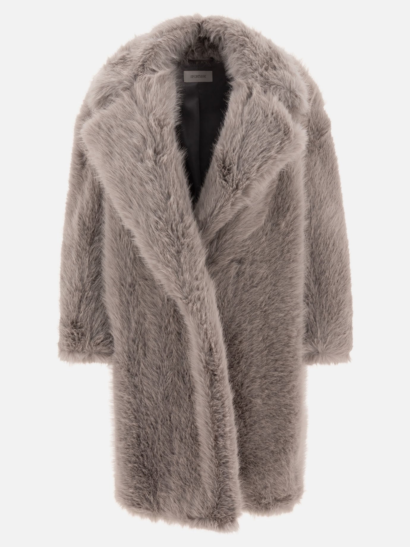 Cappotti lunghi Solid colour  Grigio - Max Mara Sportmax Donna | PDP | VIETTI Online Store | Zoom-Modal
