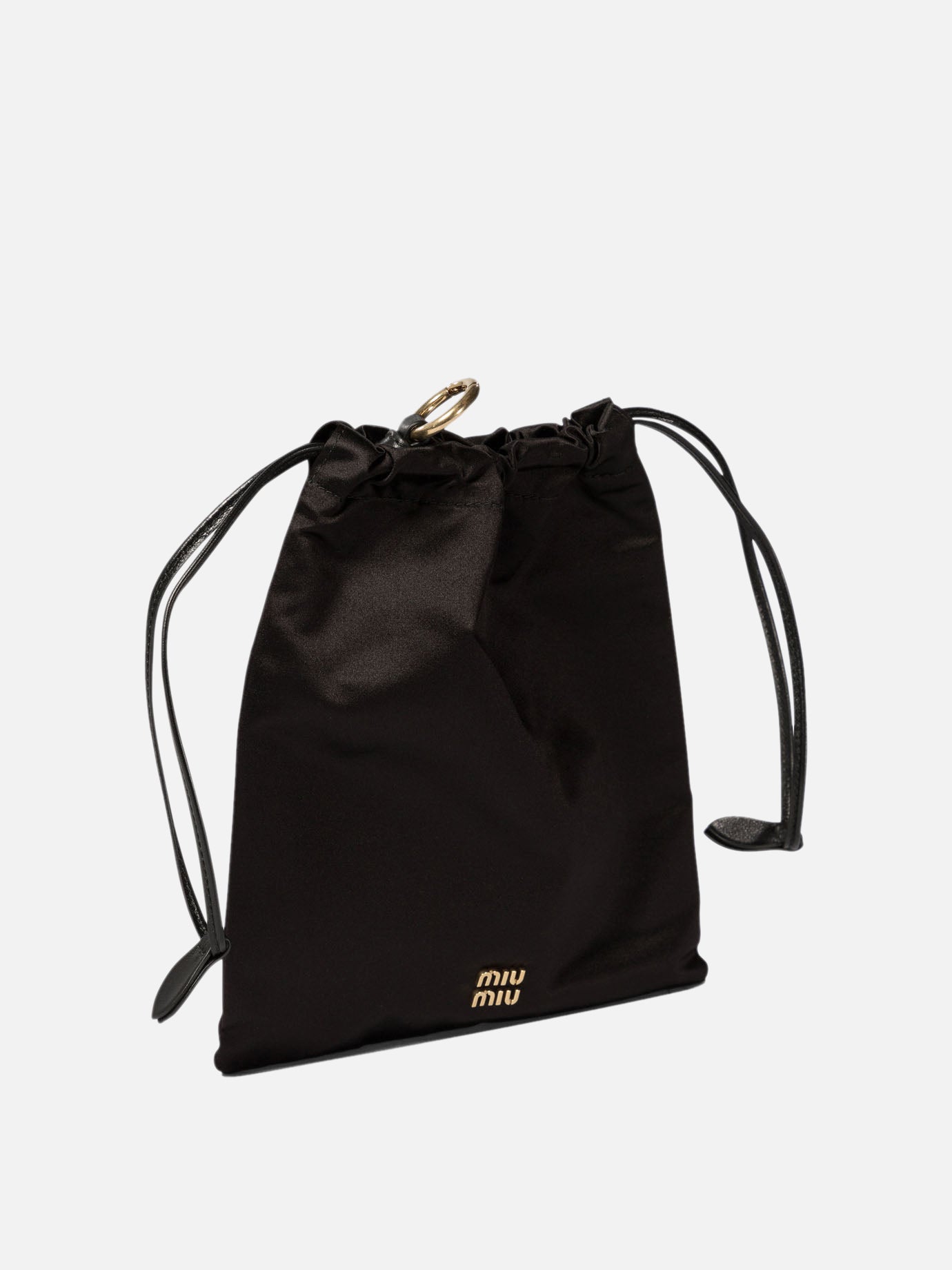 MiuMiu＊Duchesse pouch ファブリック サテンポーチ＊送料込 Miu Miu Duchesse pouch Black - Women | VIETTI Online Store