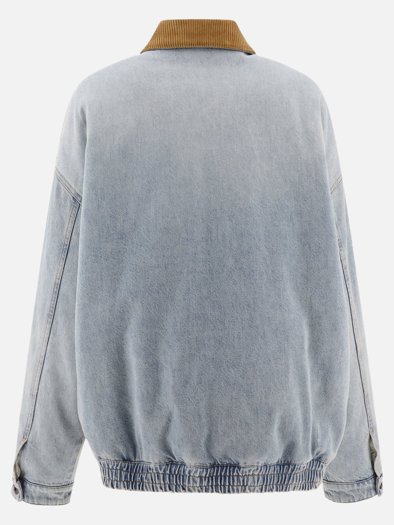 Bomber Solid colour  Azzurro - Miu Miu Donna | PDP | VIETTI Online Store | Zoom-Modal_2
